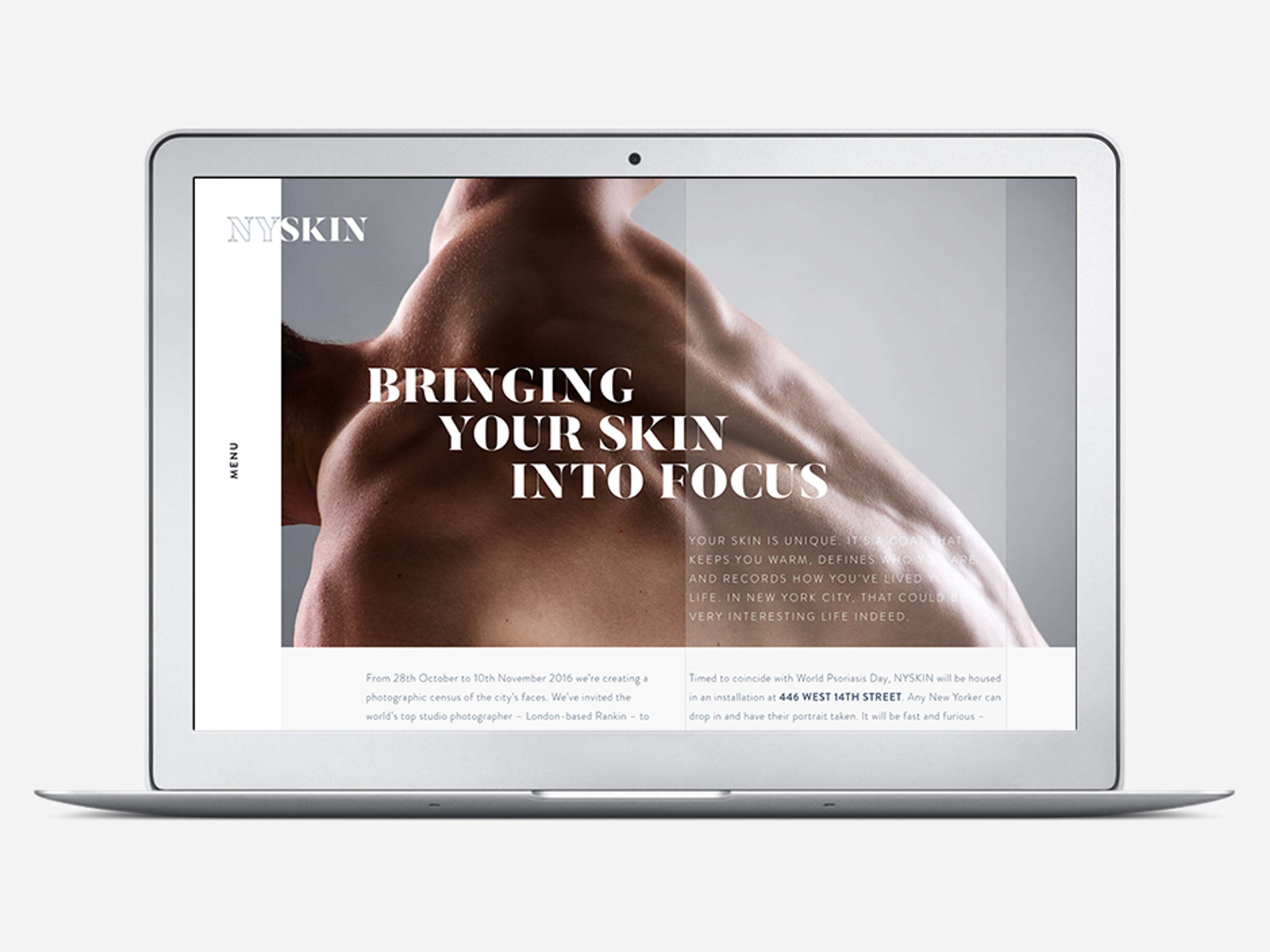 NY SKIN in-store digital experience by Verb Brands