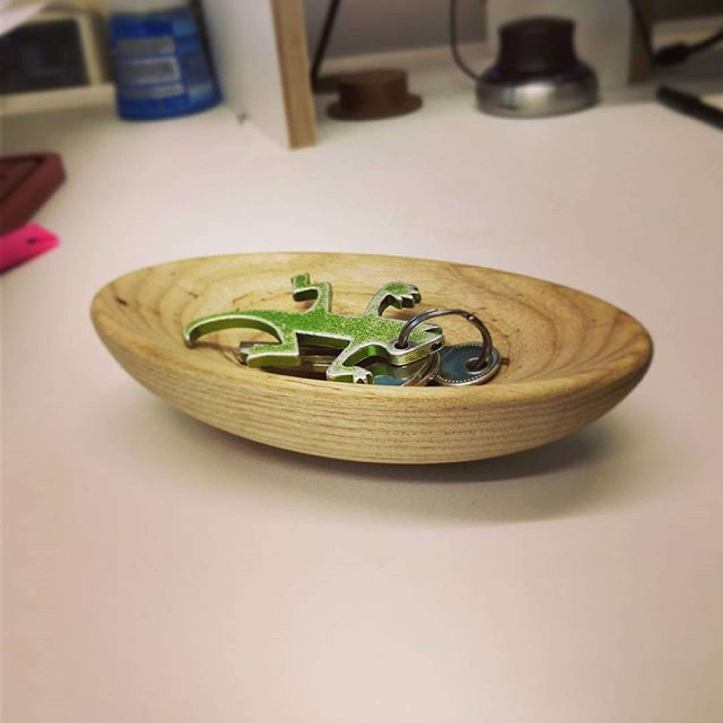 Ash Key Tray by Simon Hurlock