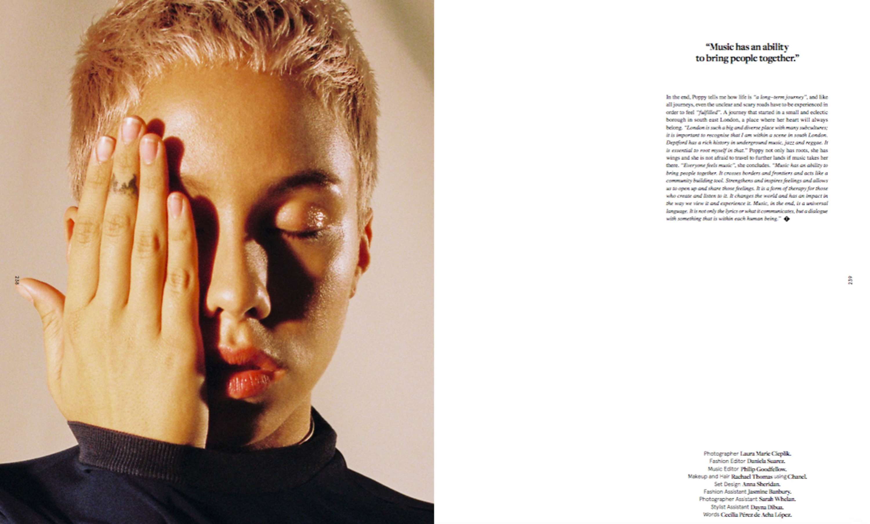 Interview with Poppy Ajudha by Cecilia Perez de Acha Lopez