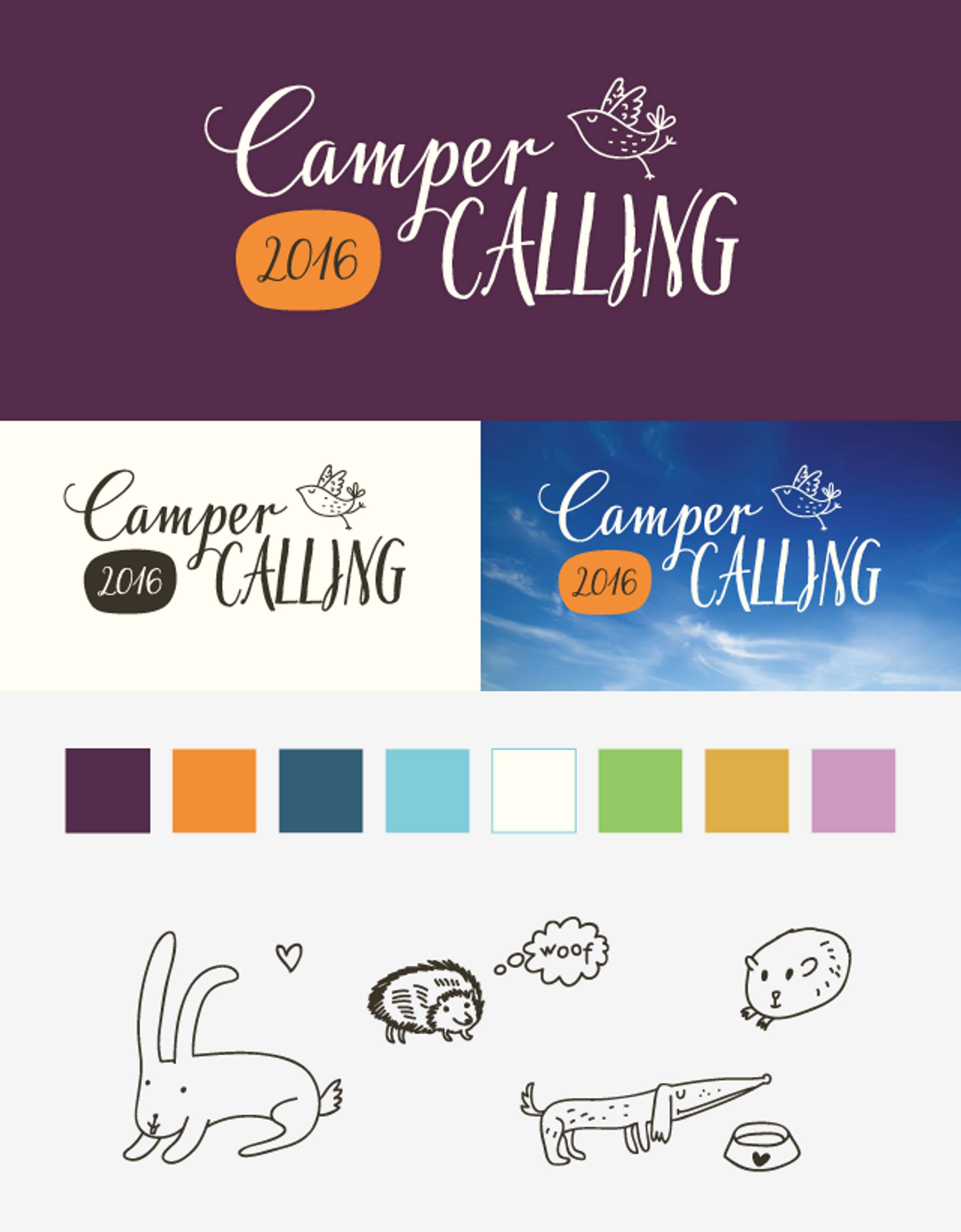 Camper Calling brand workshop by Luke McDonald