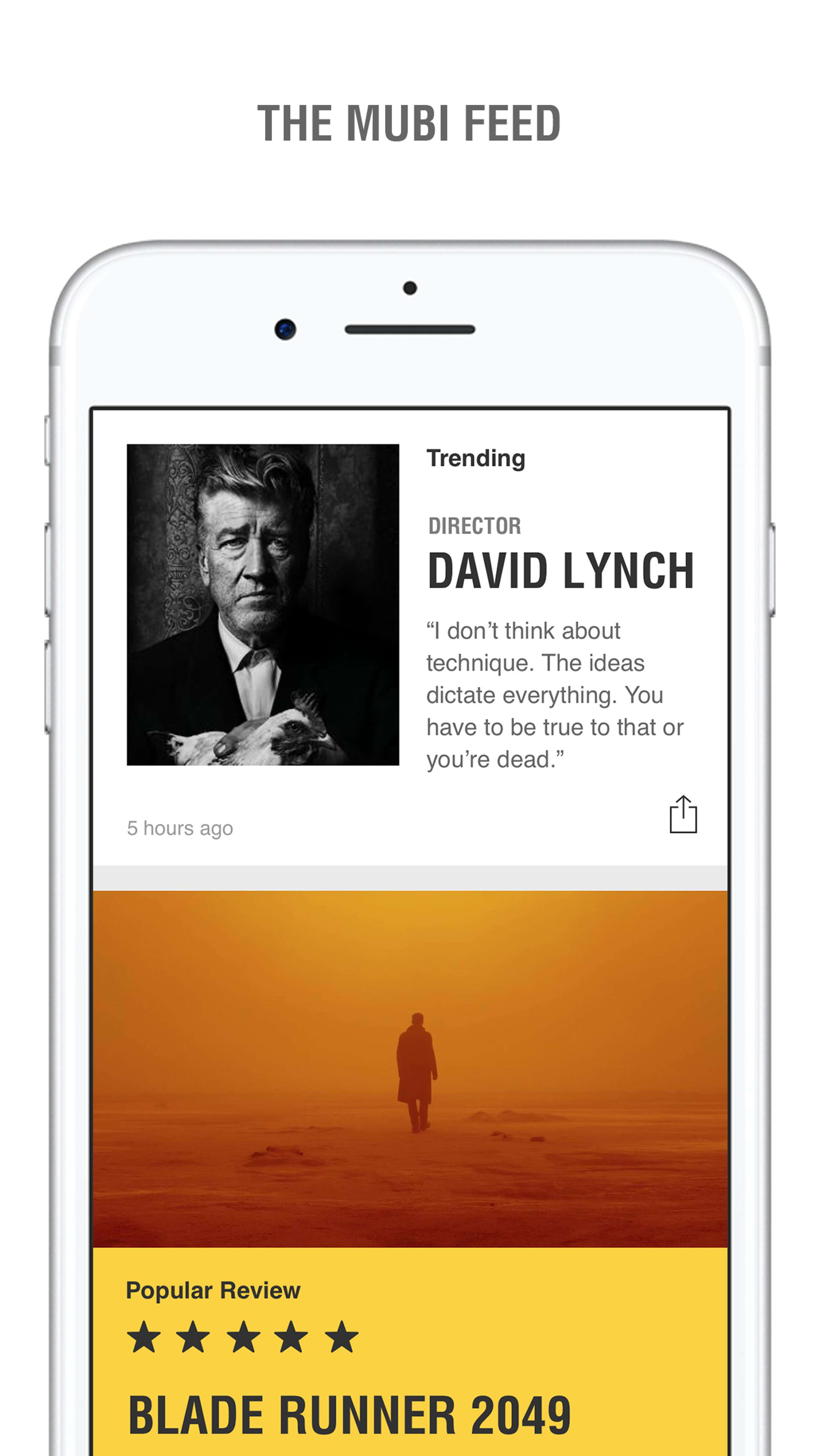 iOS app by MUBI