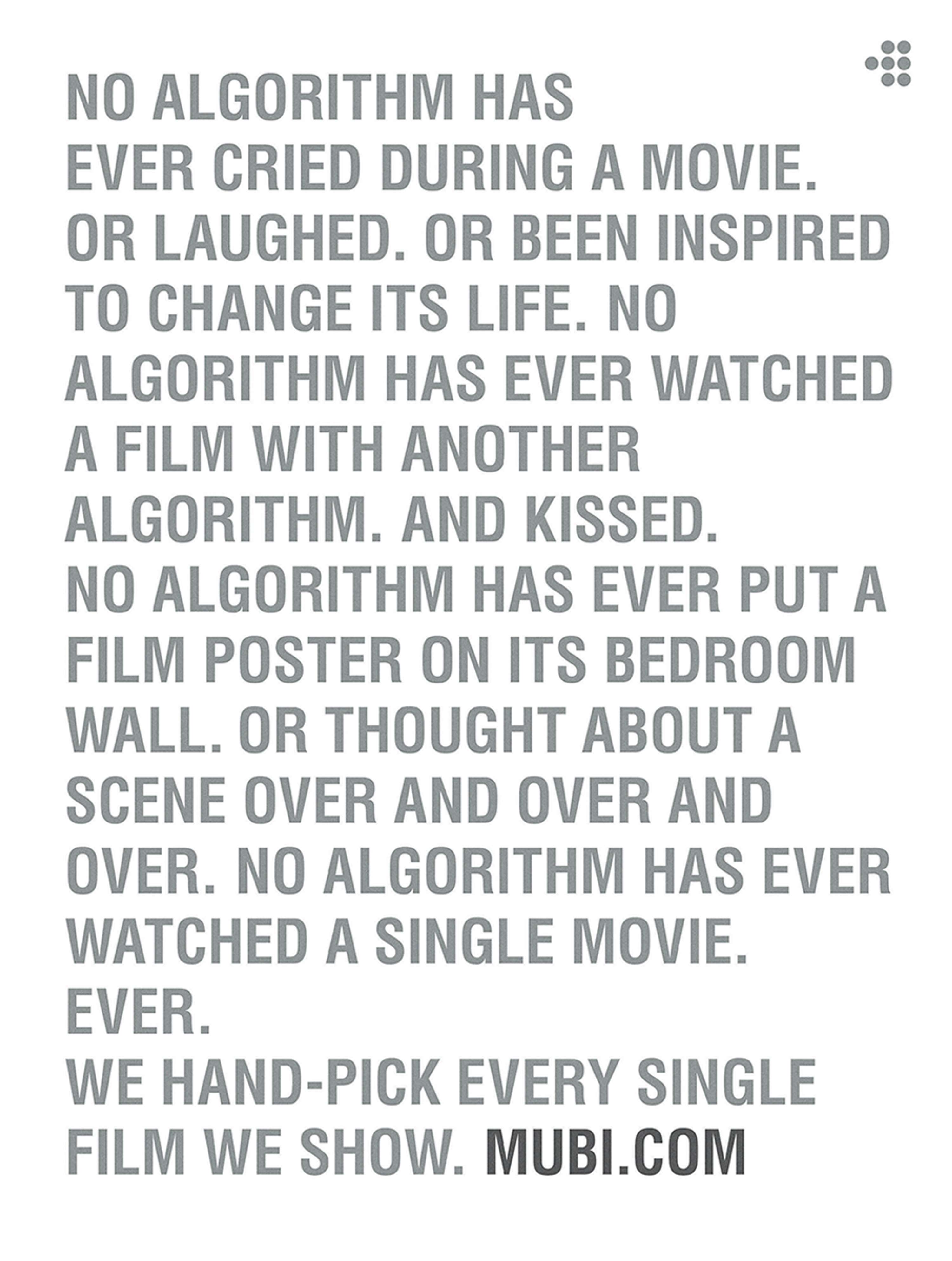 Monocle Ad by MUBI