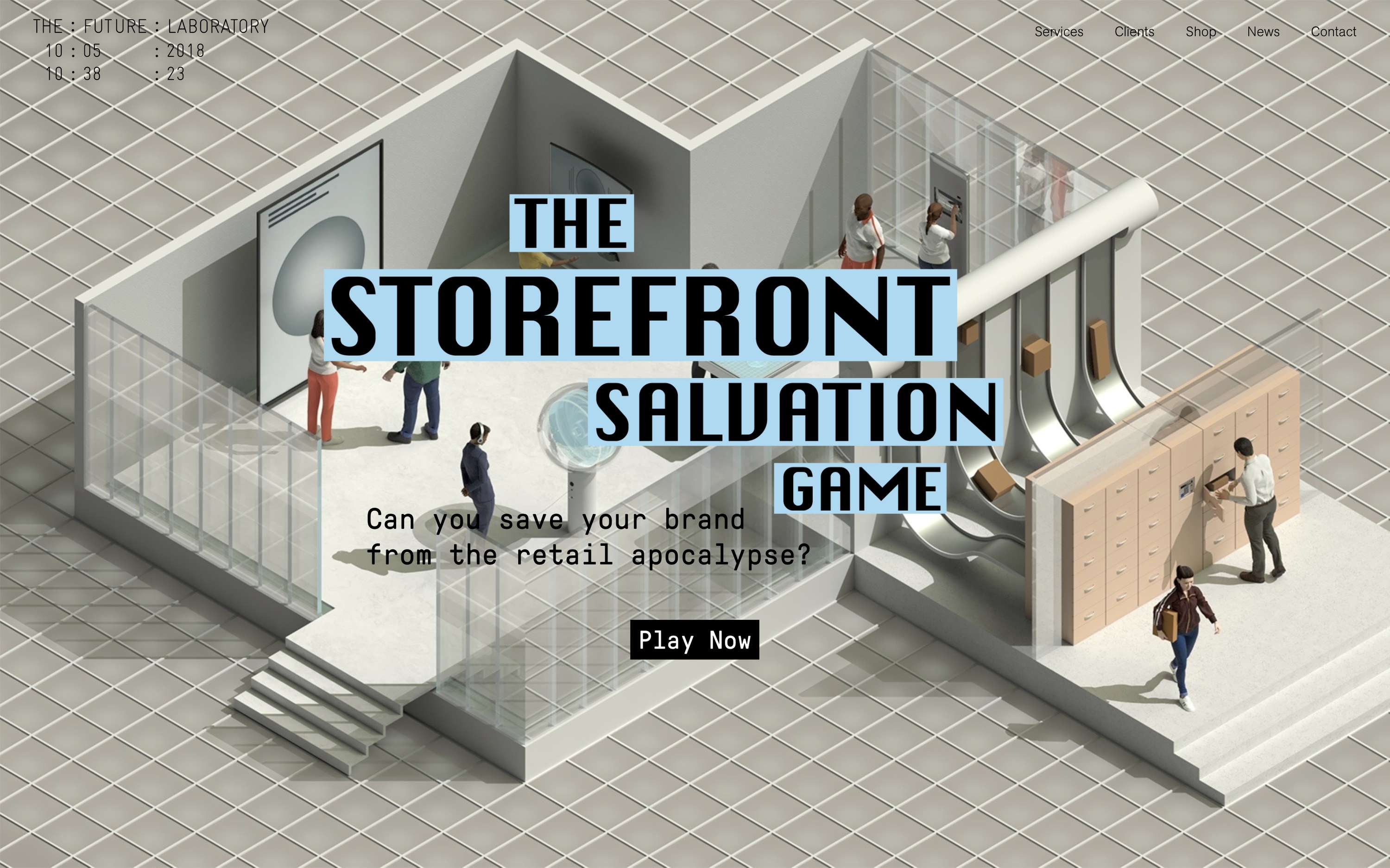 The Storefront Salvation Game by Tim Noakes