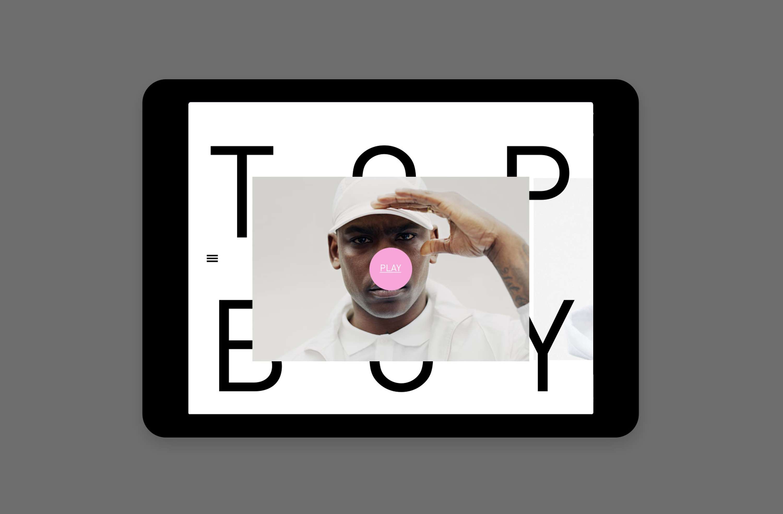 Skepta Website by Tristan Palmer