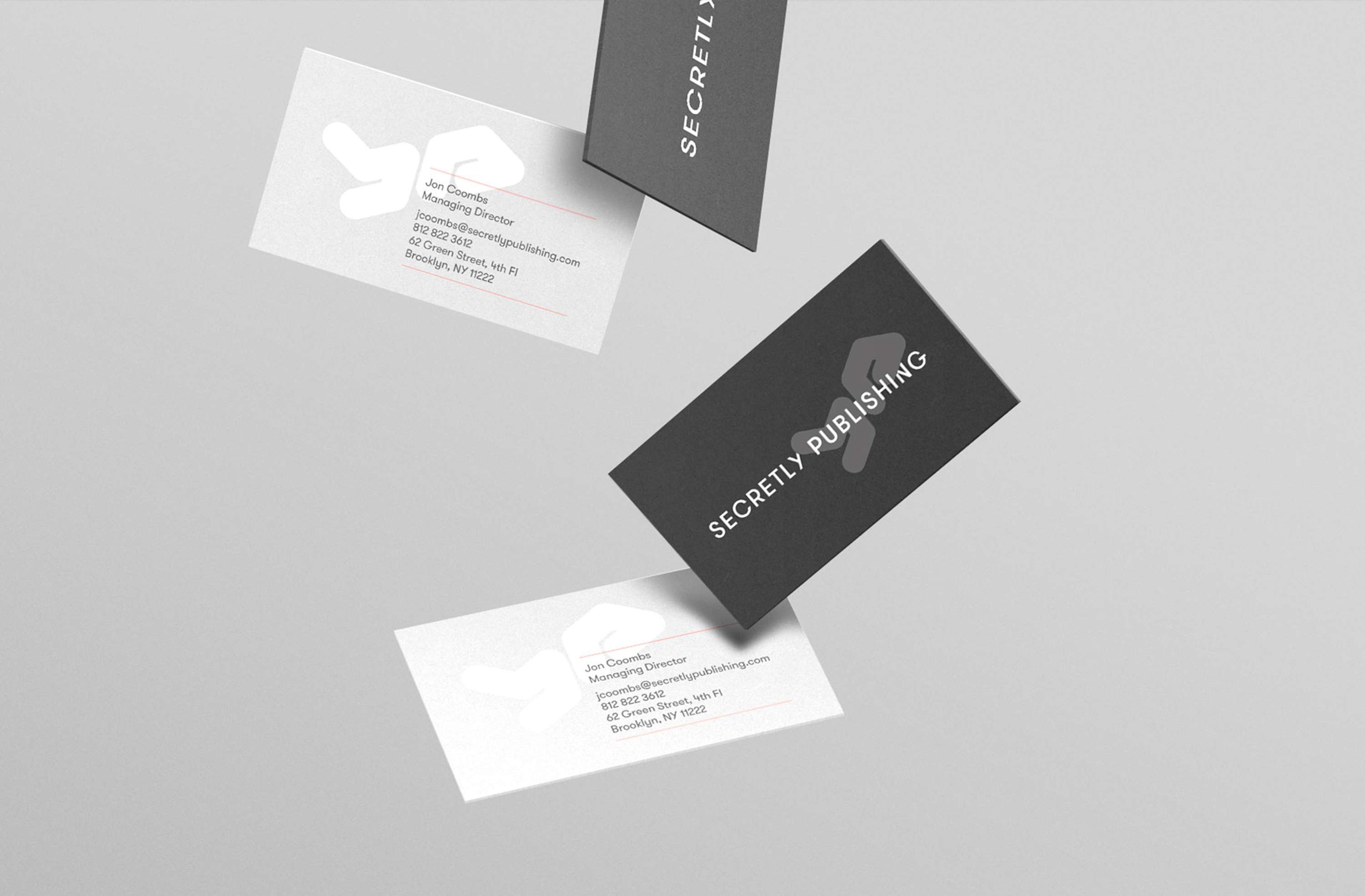 Secretly Publishing Identity & Website by Tristan Palmer