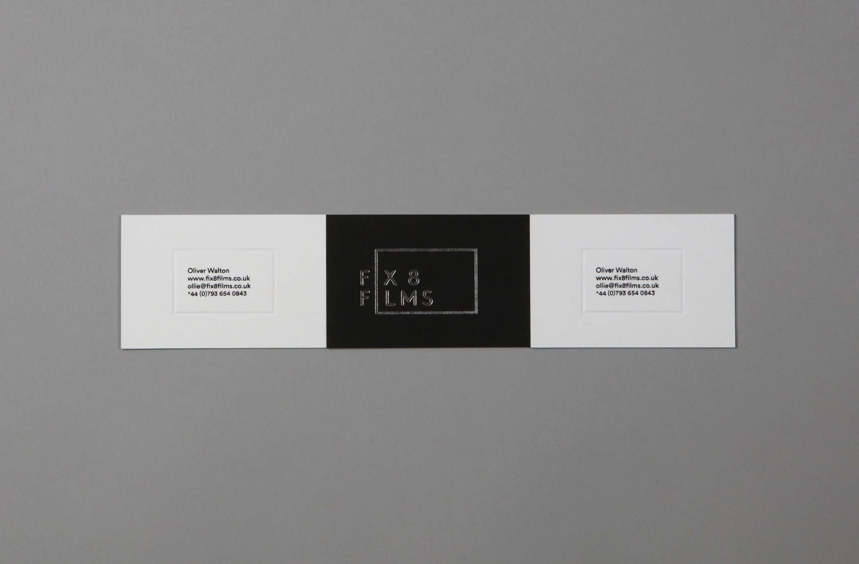 Fix 8 Films Identity & Website by Tristan Palmer