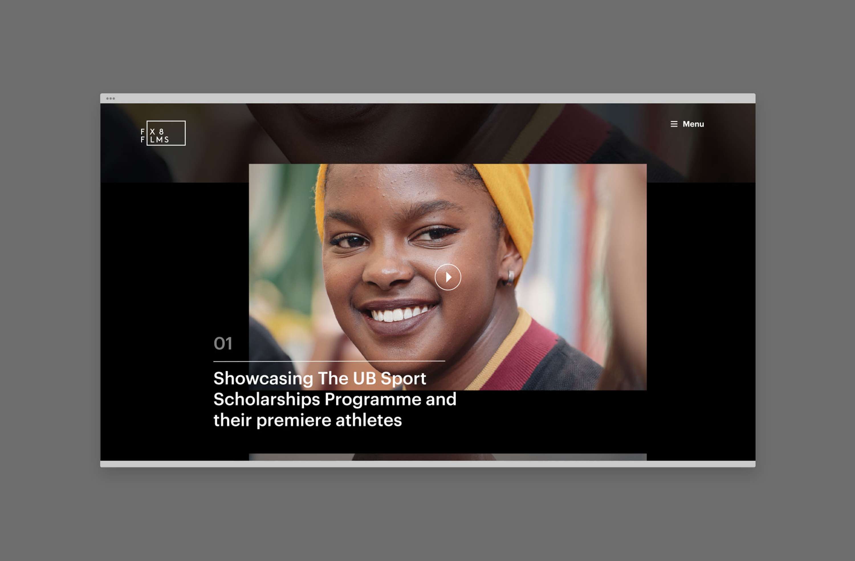 Fix 8 Films Identity & Website by Tristan Palmer