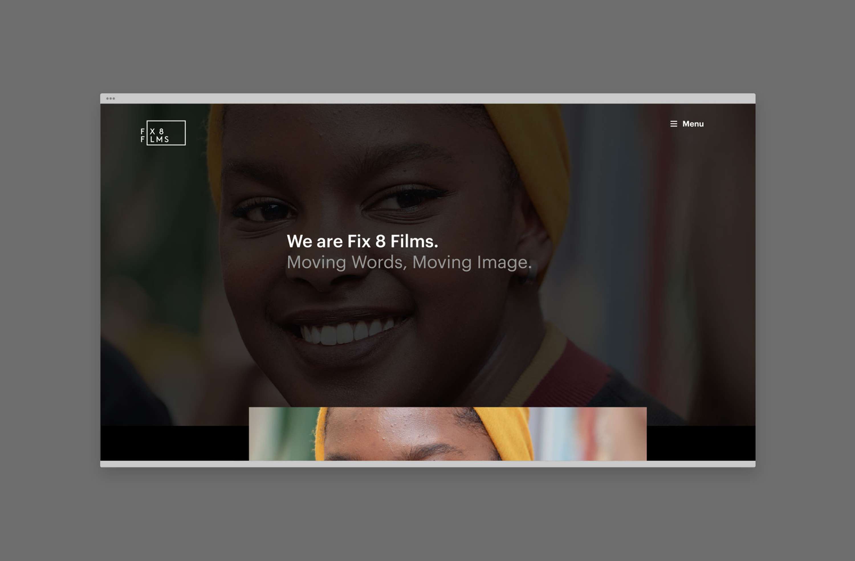 Fix 8 Films Identity & Website by Tristan Palmer