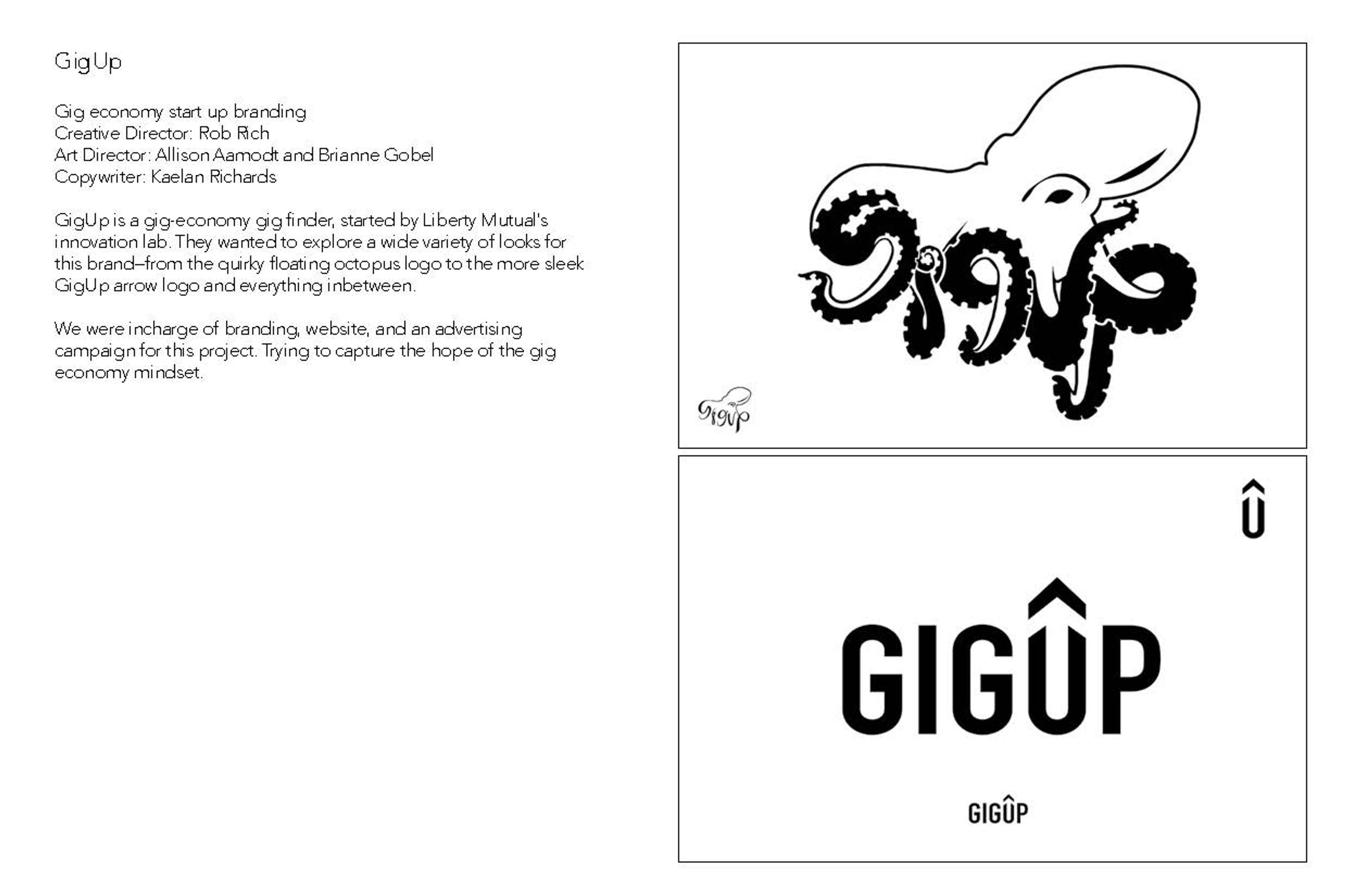 GigUp Branding by Brie Gobel