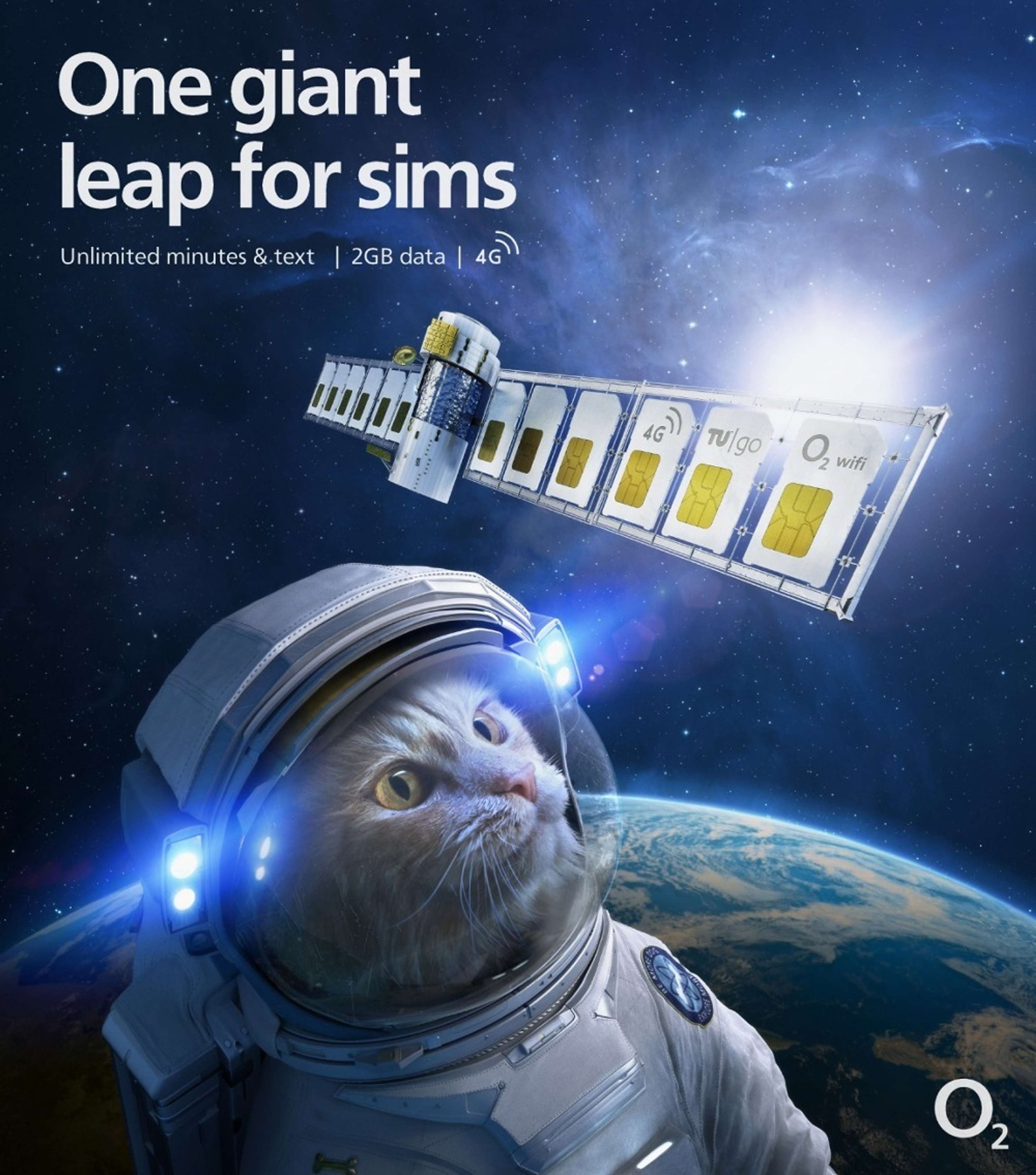O2 - Space Cat by Lucy Aston