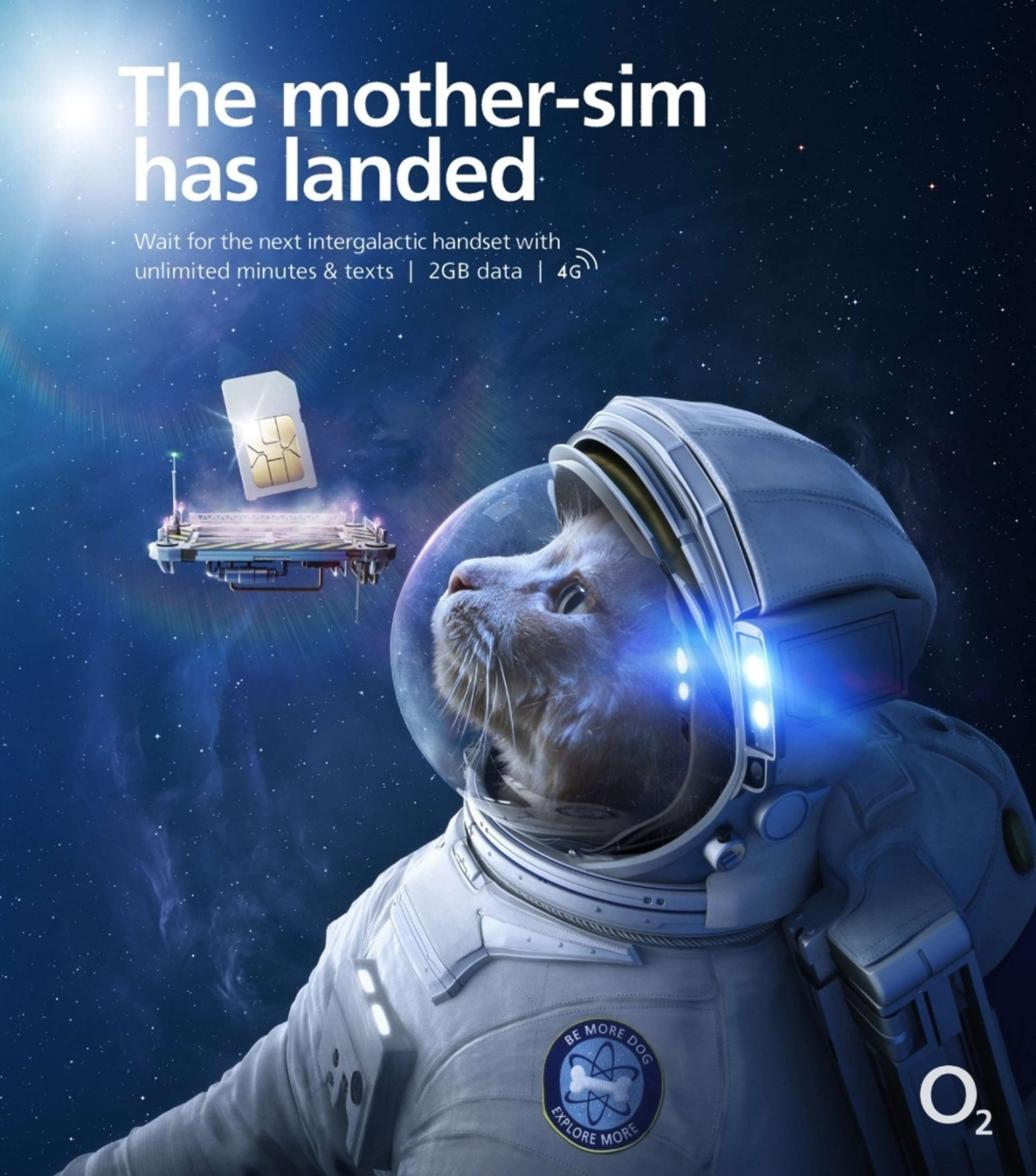 O2 - Space Cat by Lucy Aston