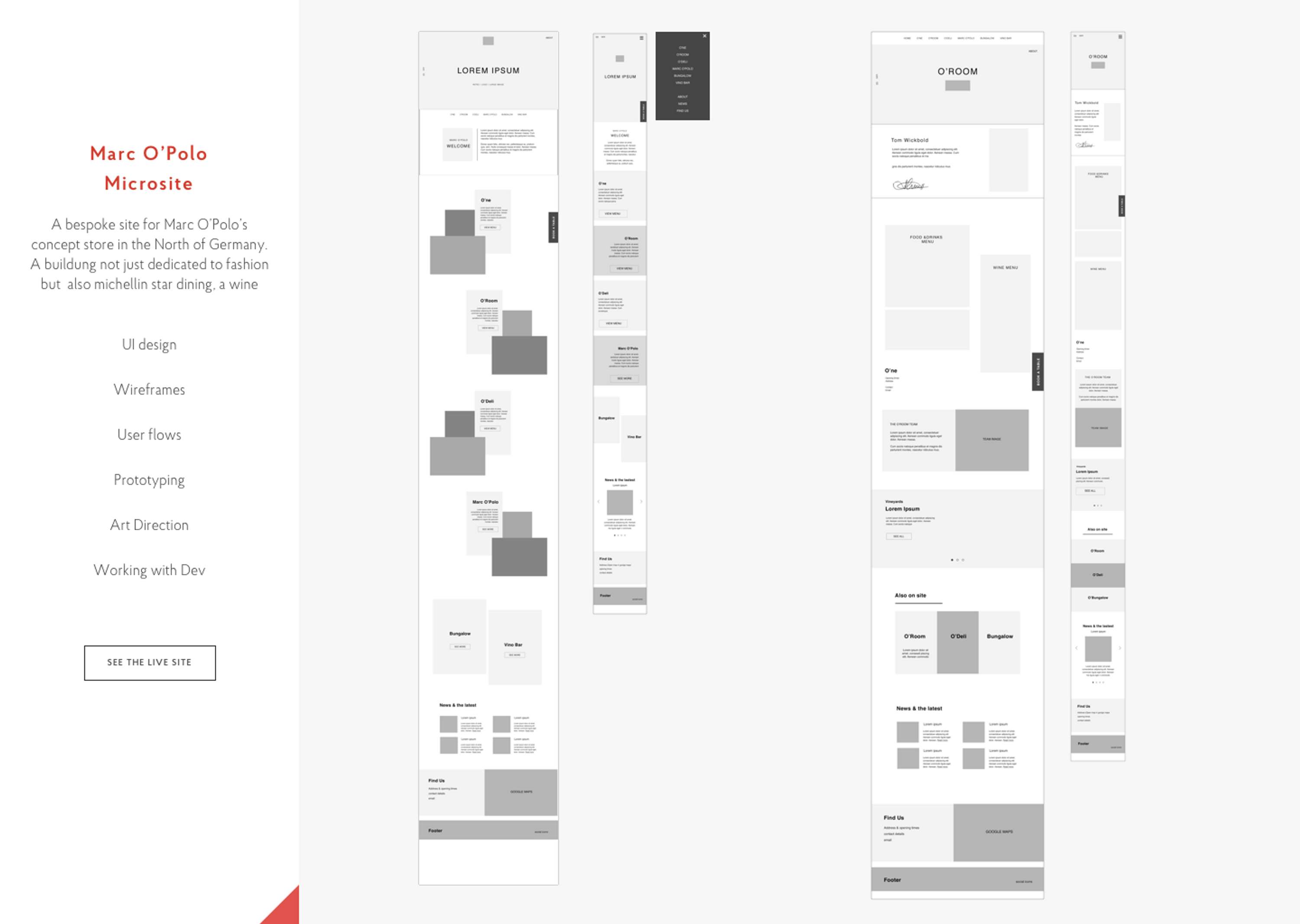 Marc O'Polo- Microsite by Sanjeb Lolay