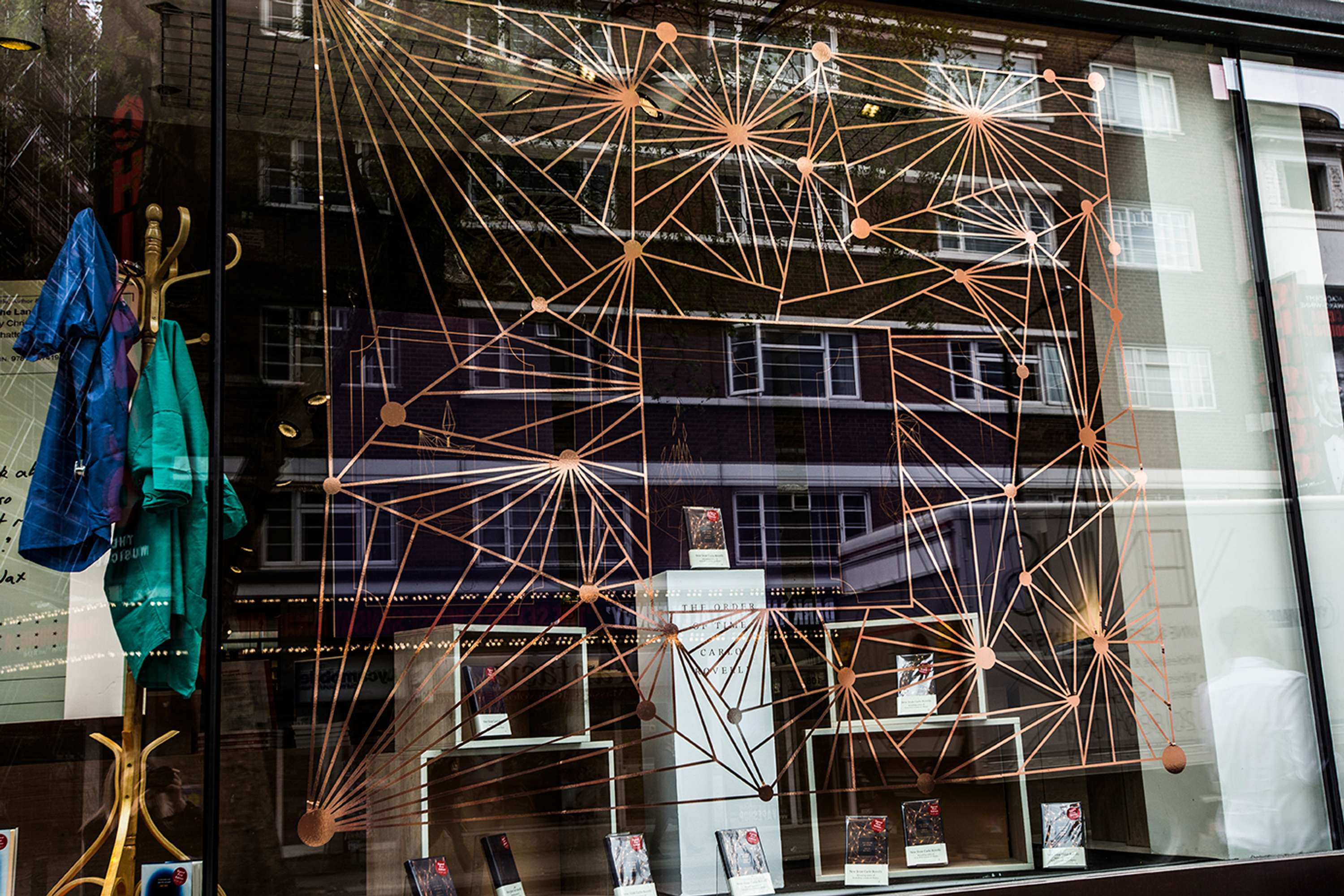 The Order of Time - Window Display by Joseph Botcherby