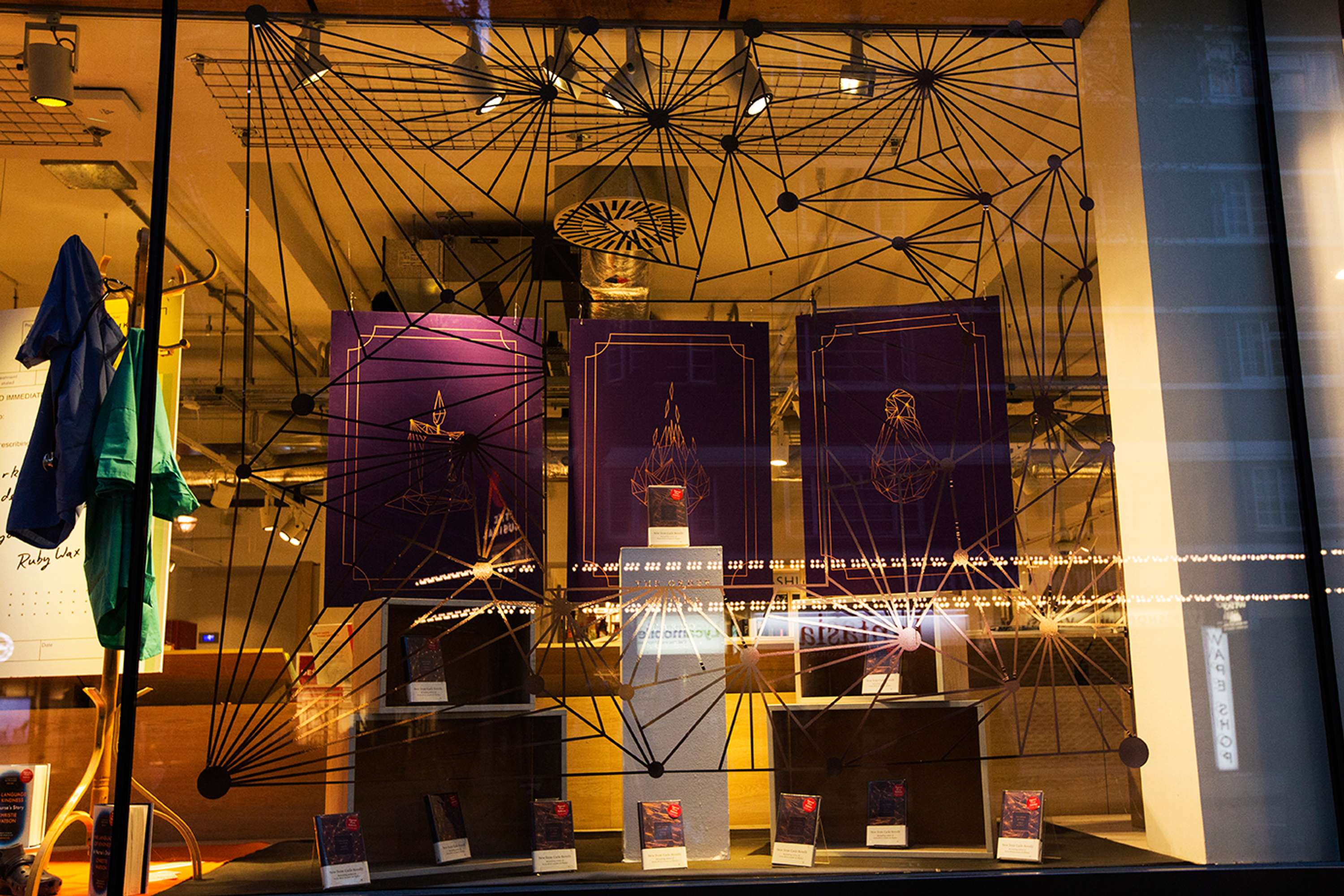 The Order of Time - Window Display by Joseph Botcherby
