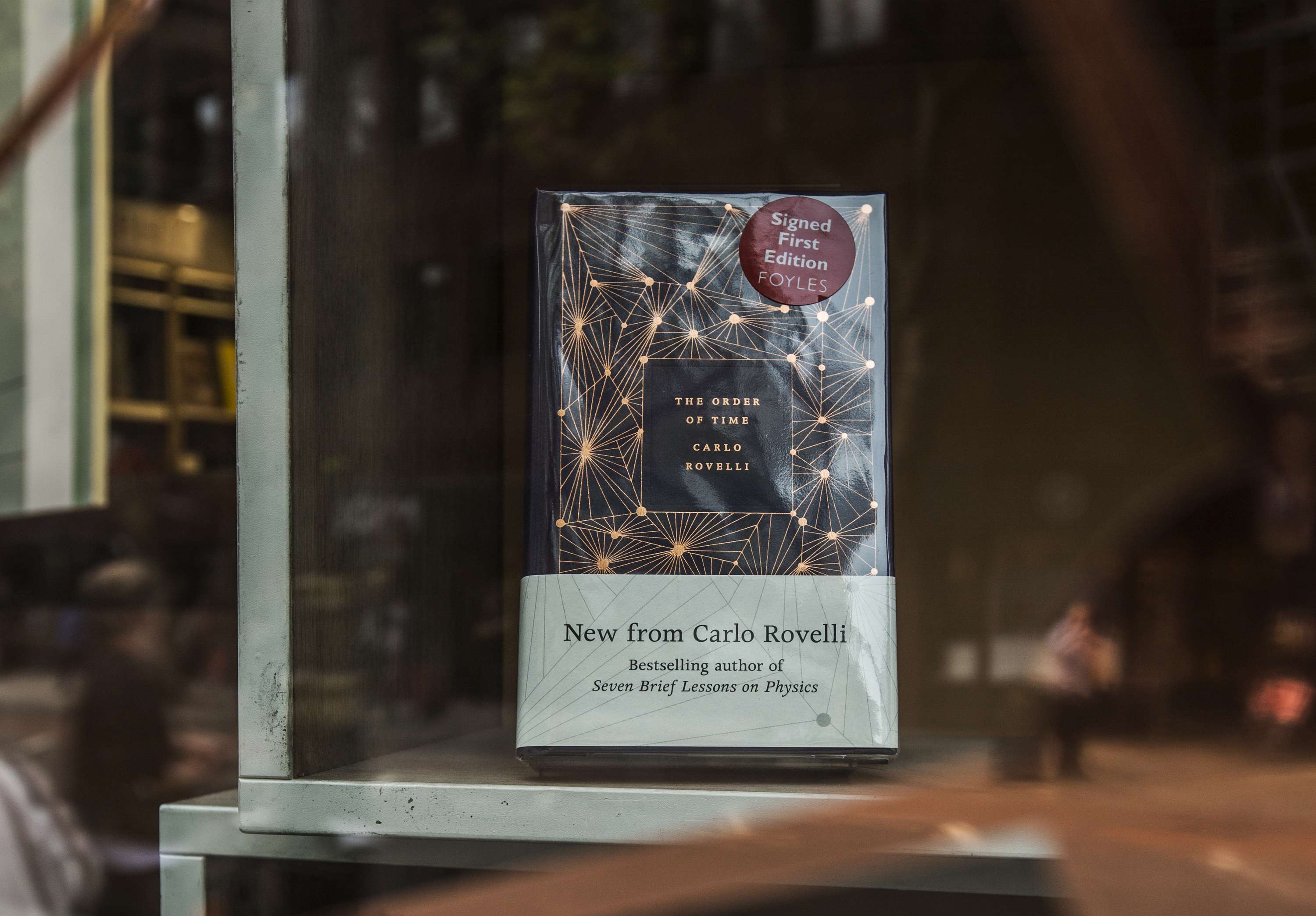 The Order of Time - Window Display by Joseph Botcherby