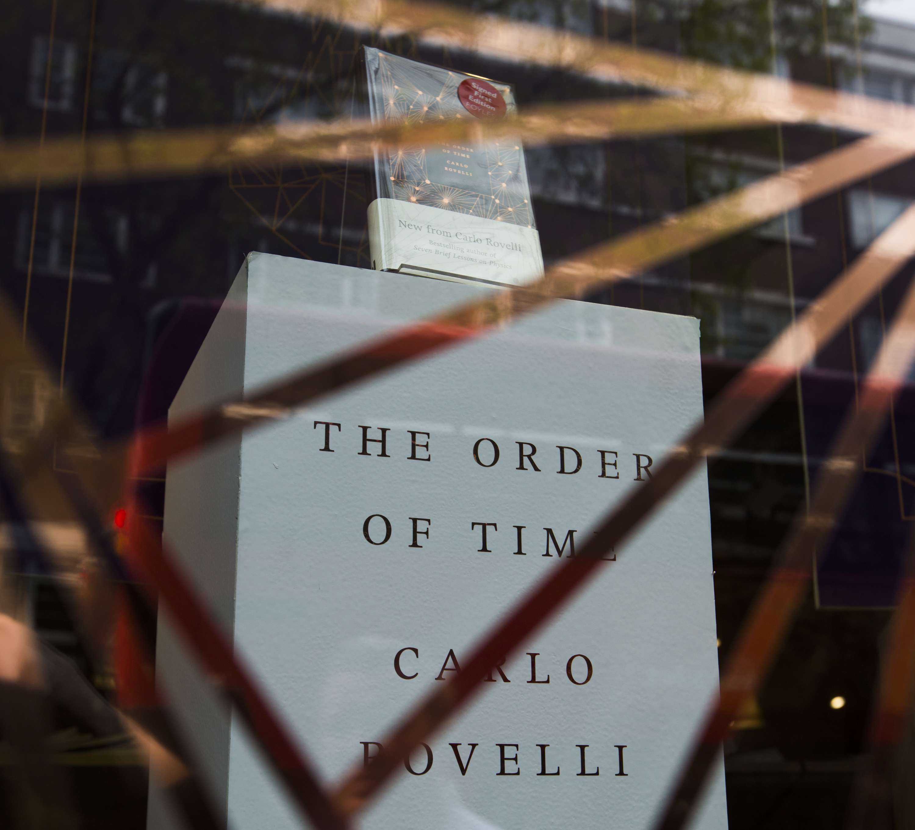 The Order of Time - Window Display by Joseph Botcherby