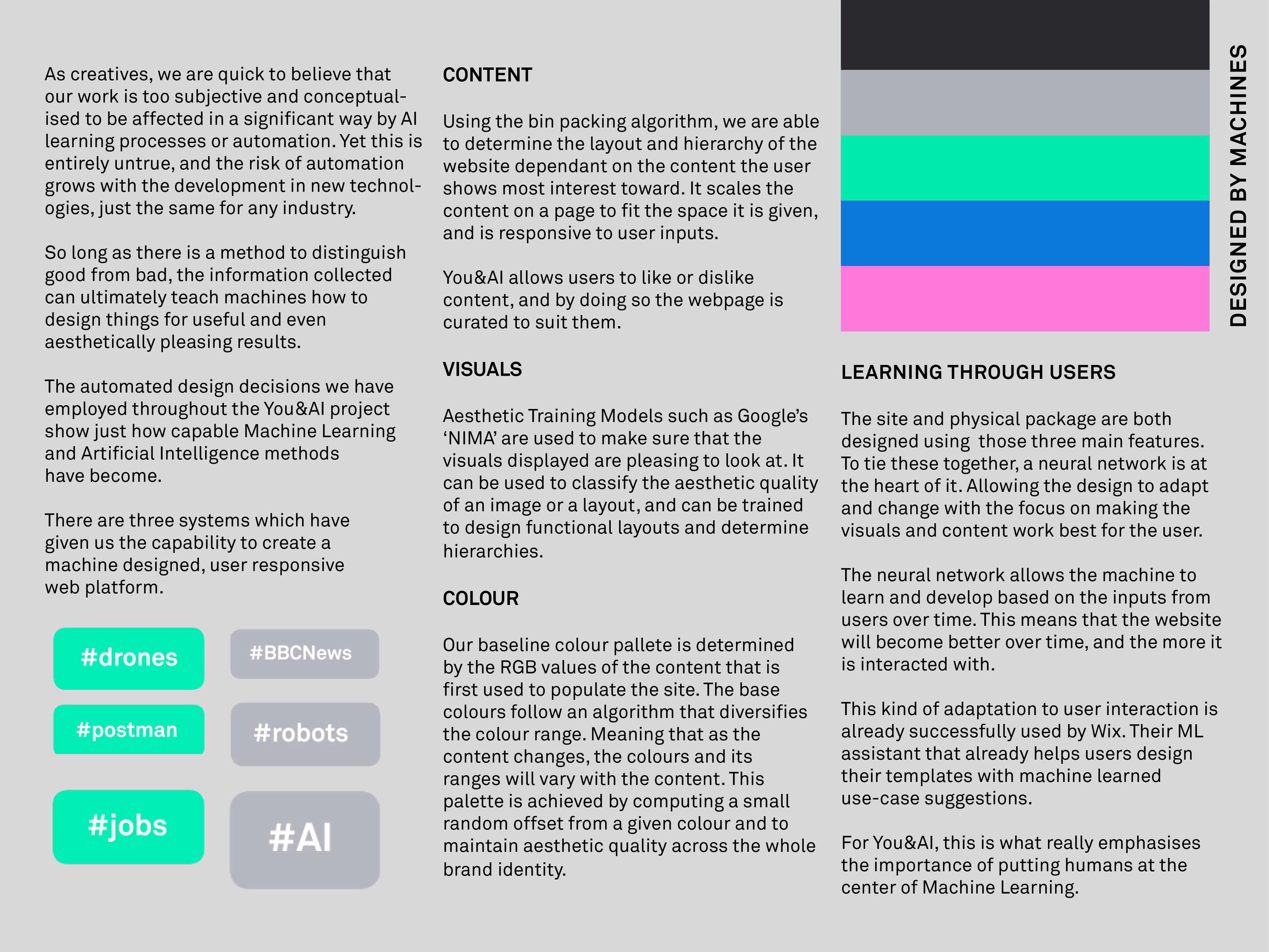 D&AD New Blood. Dropbox Paper: You&AI by Kendall Slade