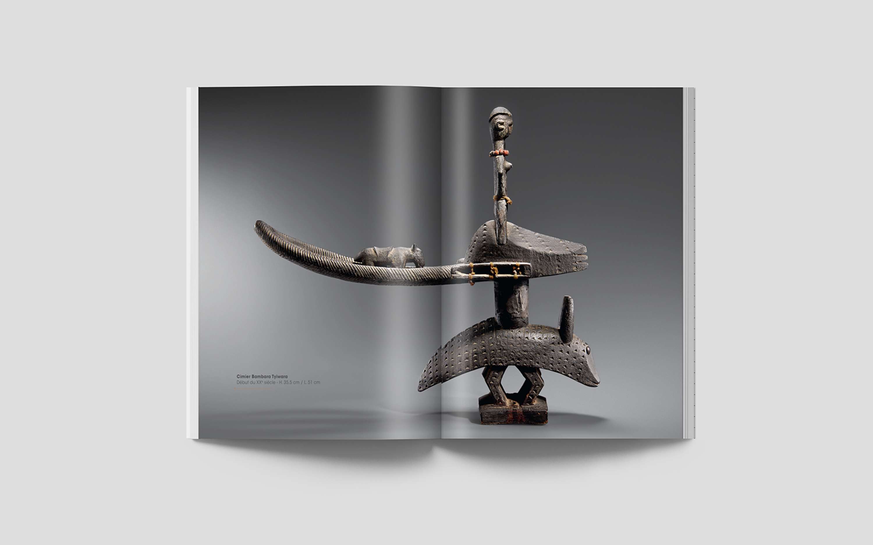 Bambara, catalogue for an art gallery in Paris by Charlotte Eckstein