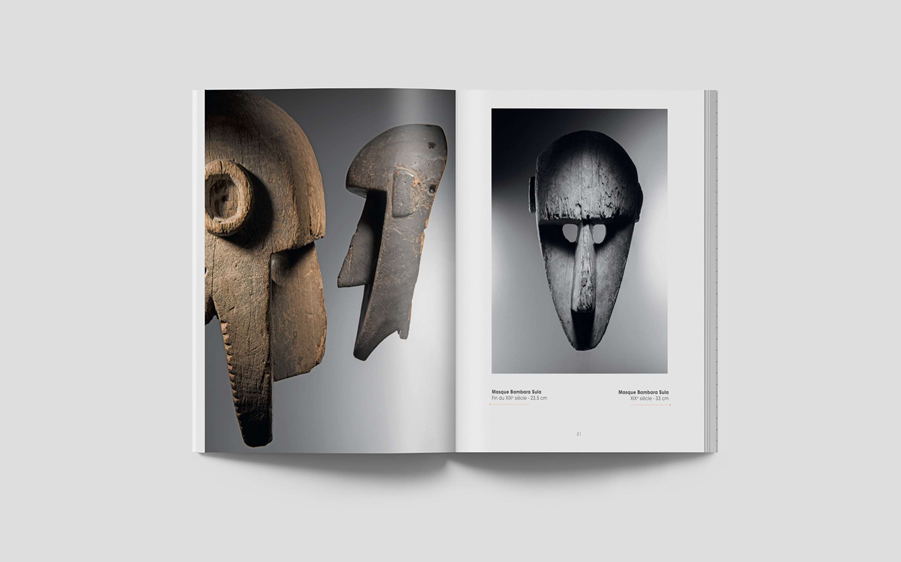 Bambara, catalogue for an art gallery in Paris by Charlotte Eckstein
