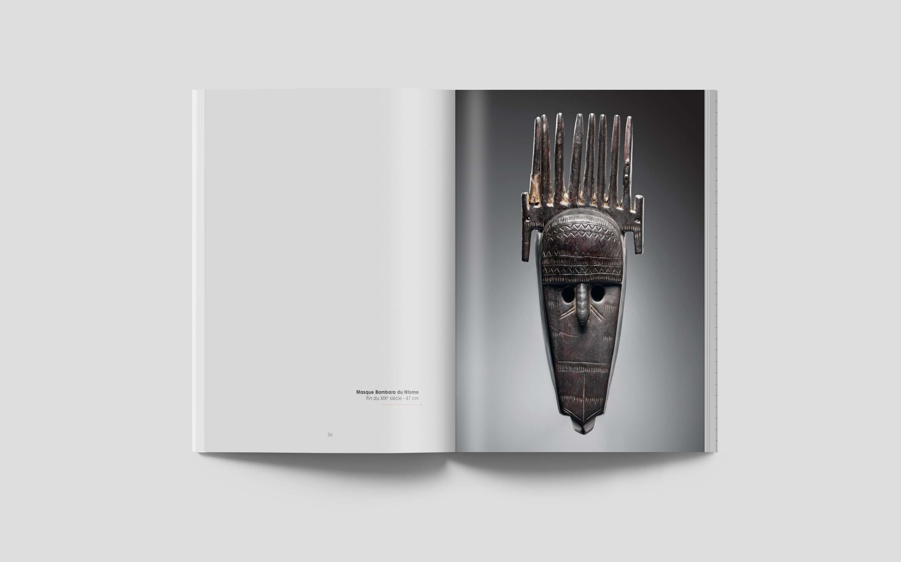 Bambara, catalogue for an art gallery in Paris by Charlotte Eckstein