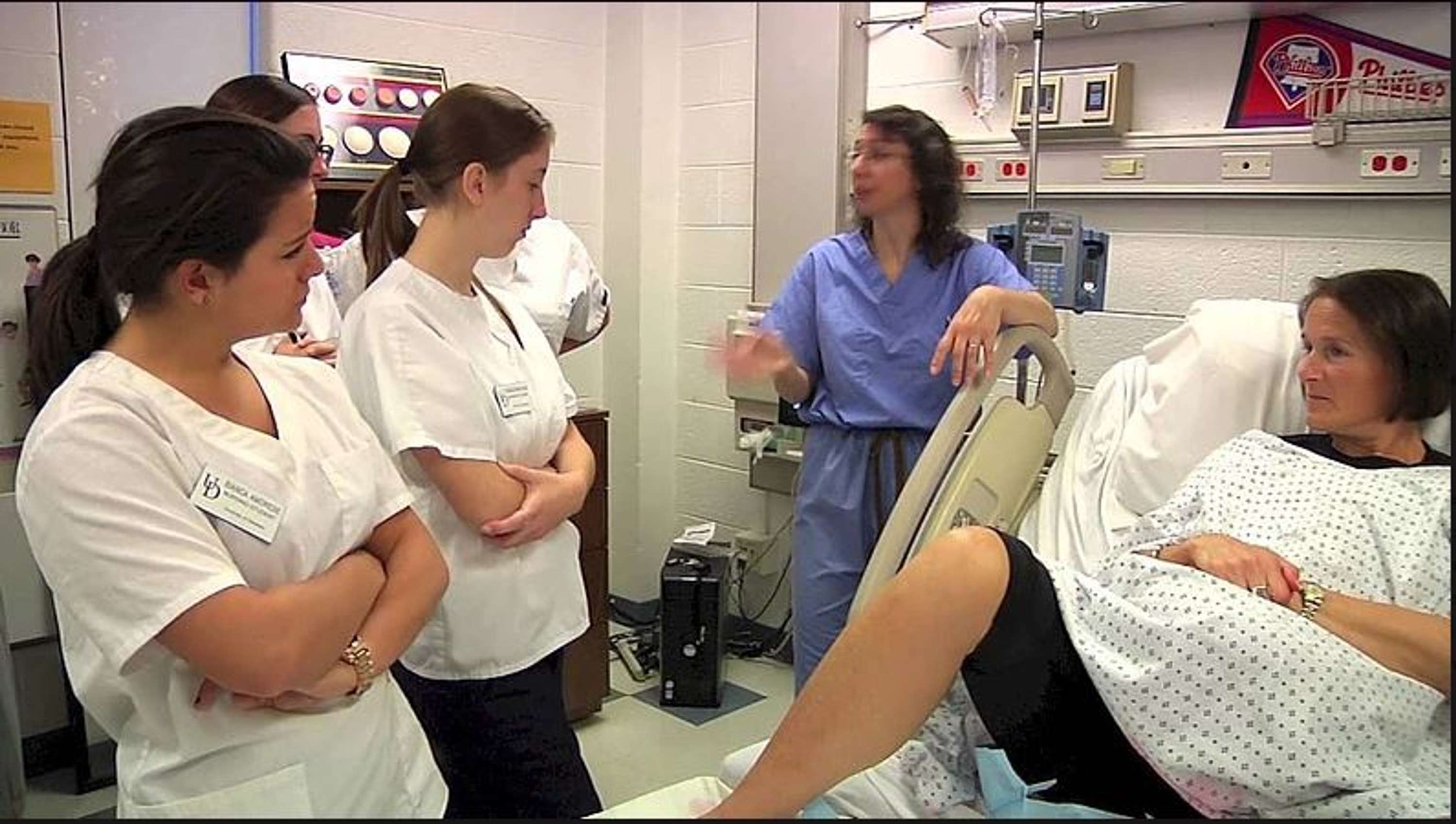 OB Live Birthing Simulation Scenario: Video and Interview at University of Delaware by Jolynn Oblak