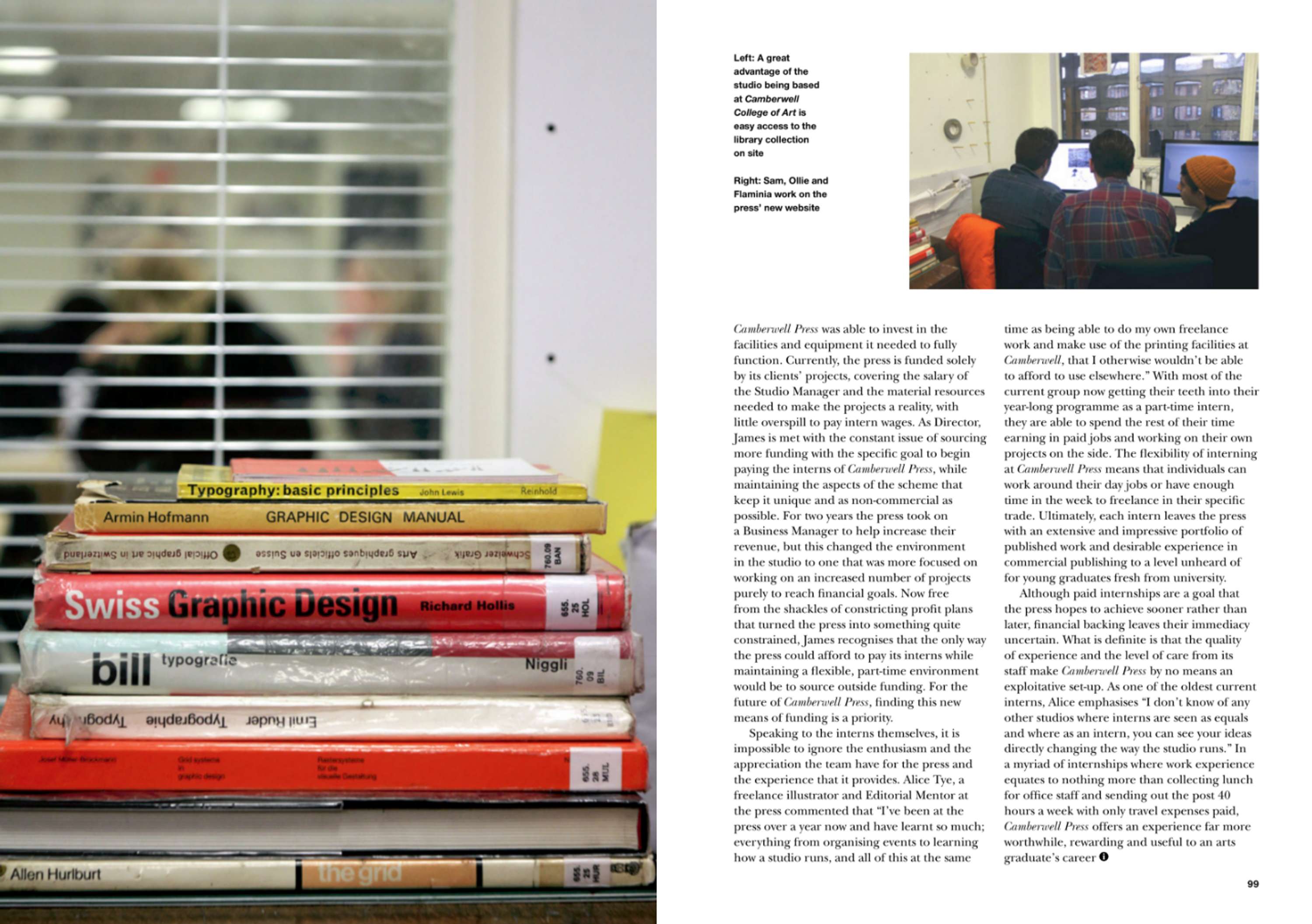 'Test Run' - Intern Magazine - Issue Three by Hannah Sargeant