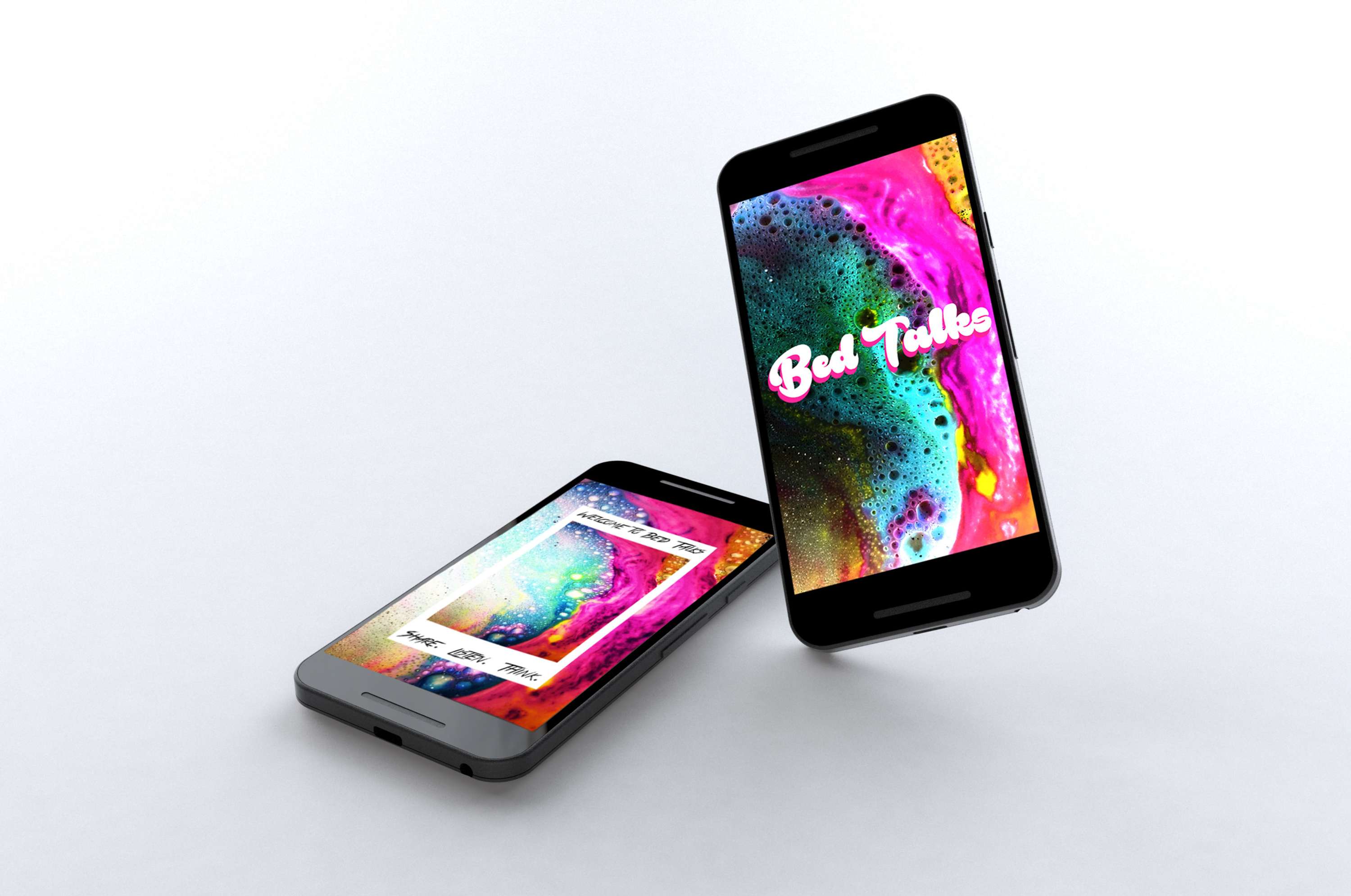 Bed Talks App Concept & Design by Laura Bilsby