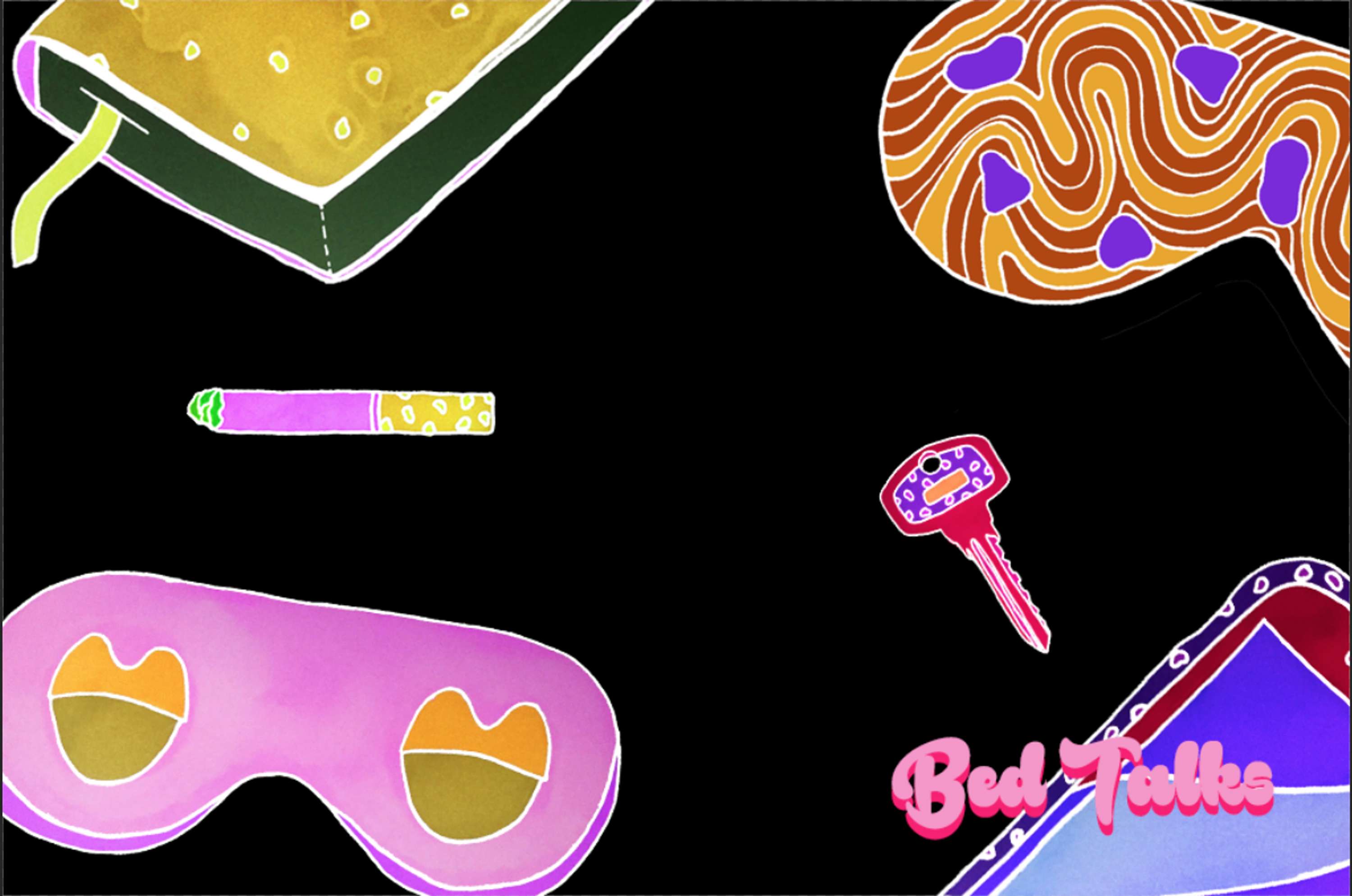 Bed Talks App Concept & Design by Laura Bilsby