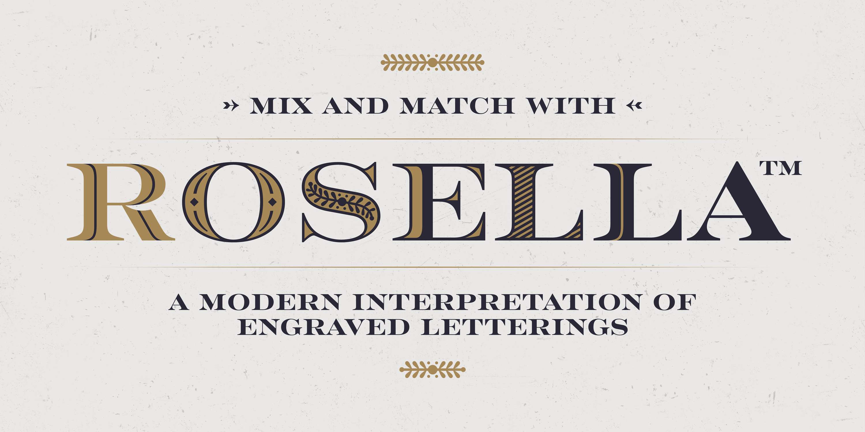 Rosella Typeface by Sabina Chipara