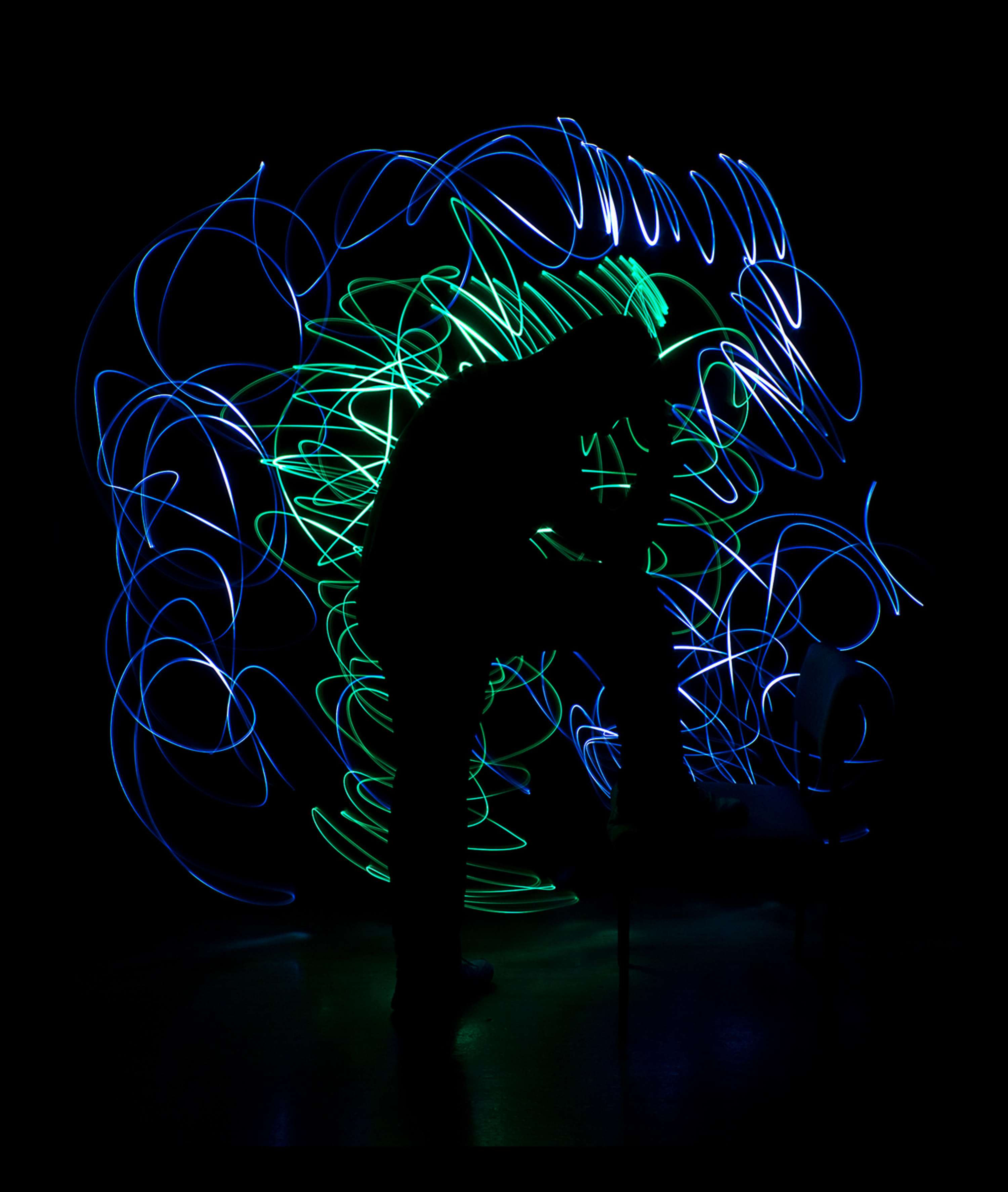 Light painting project by Michael Petiafo