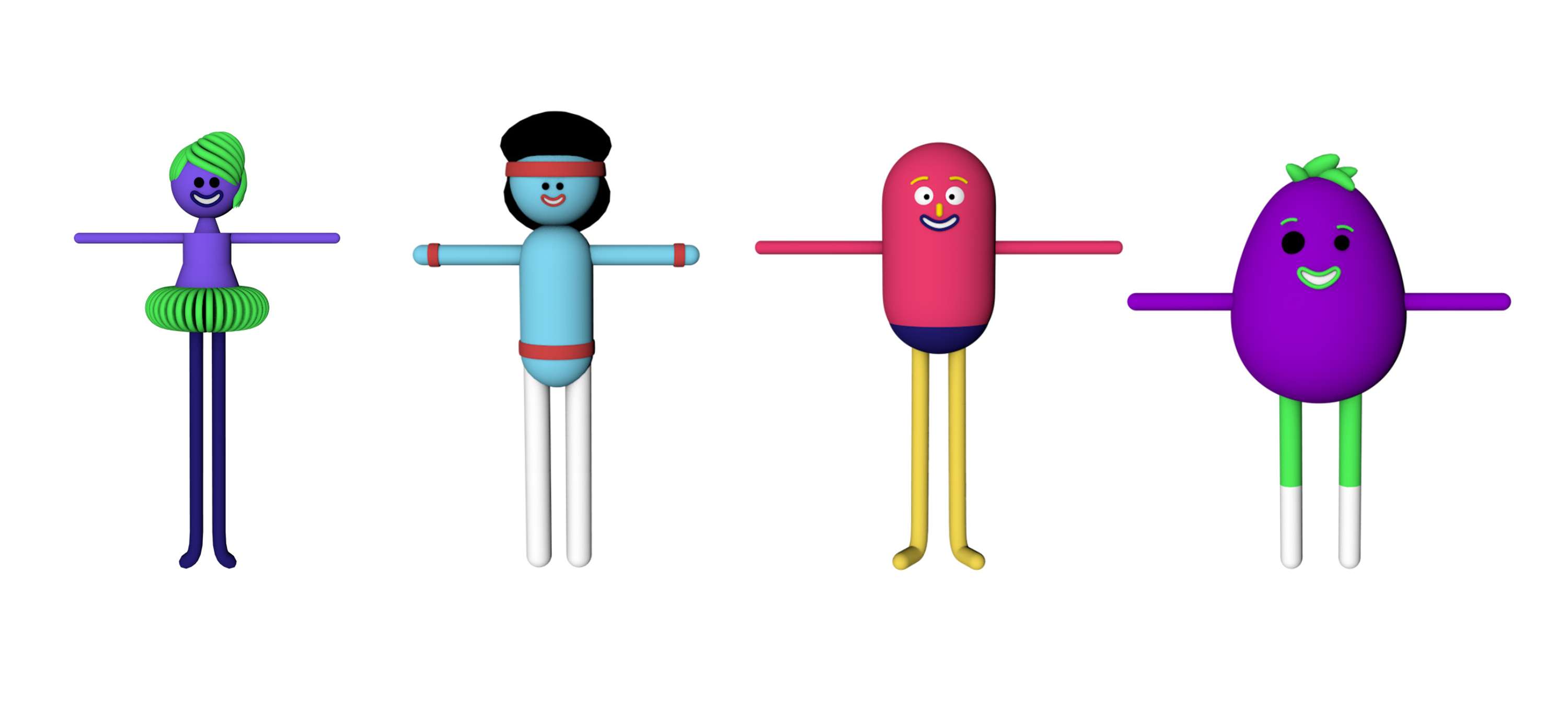 Character Design for Google Lab NY by muriel tiberghien