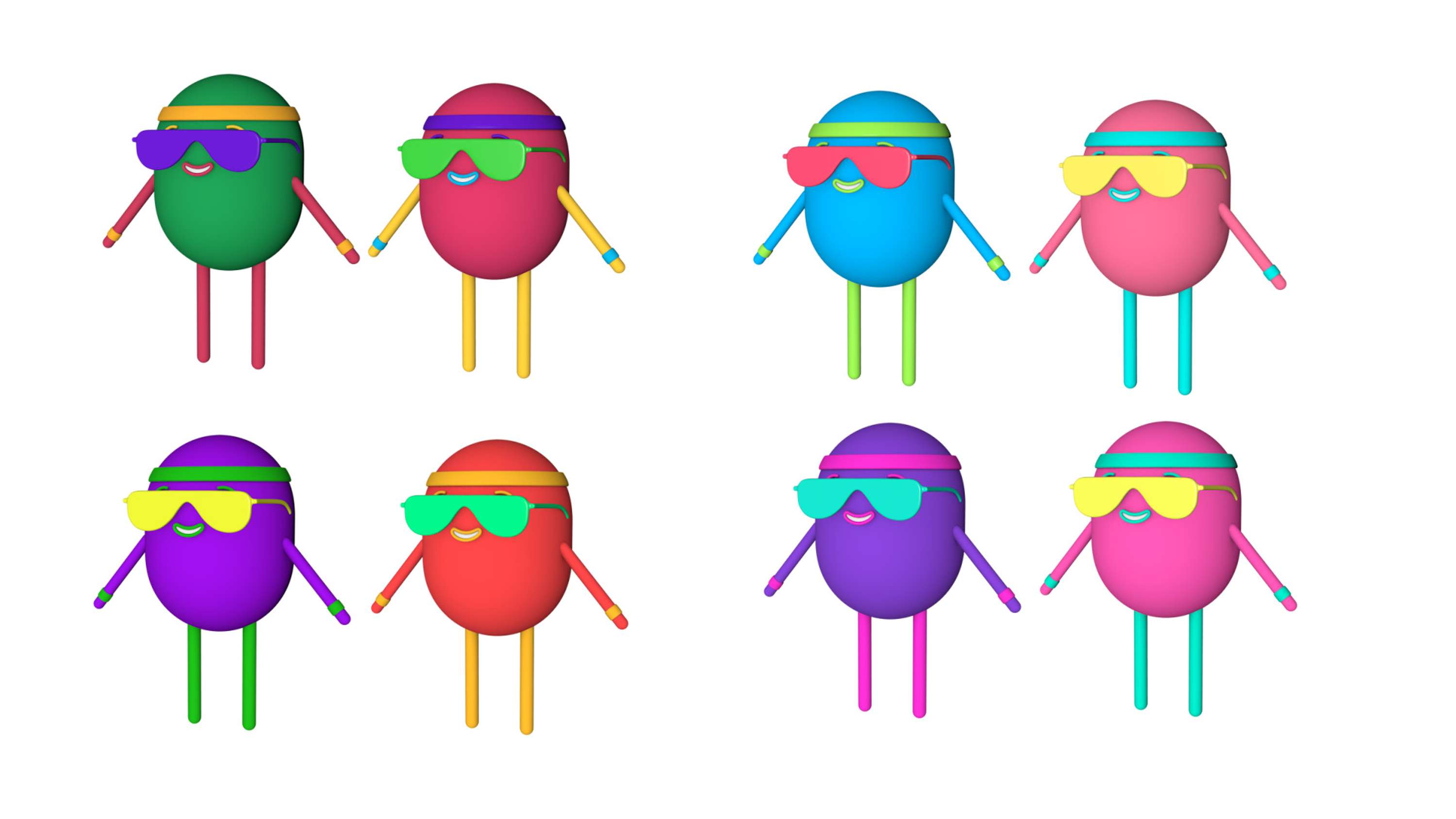 Character Design for Google Lab NY by muriel tiberghien