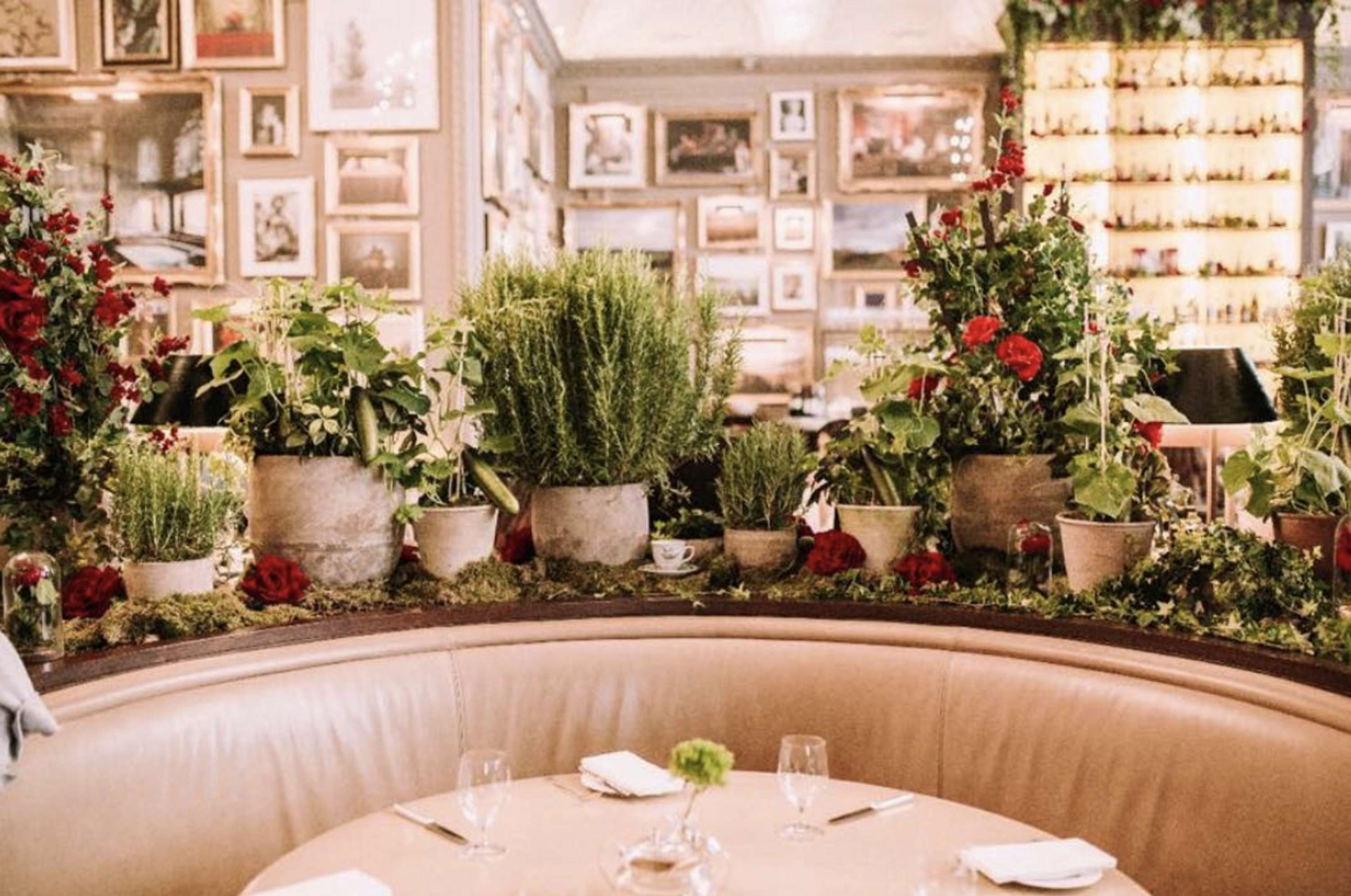 Hendrick's pop-up installation at Berners Tavern by Sophie Körner