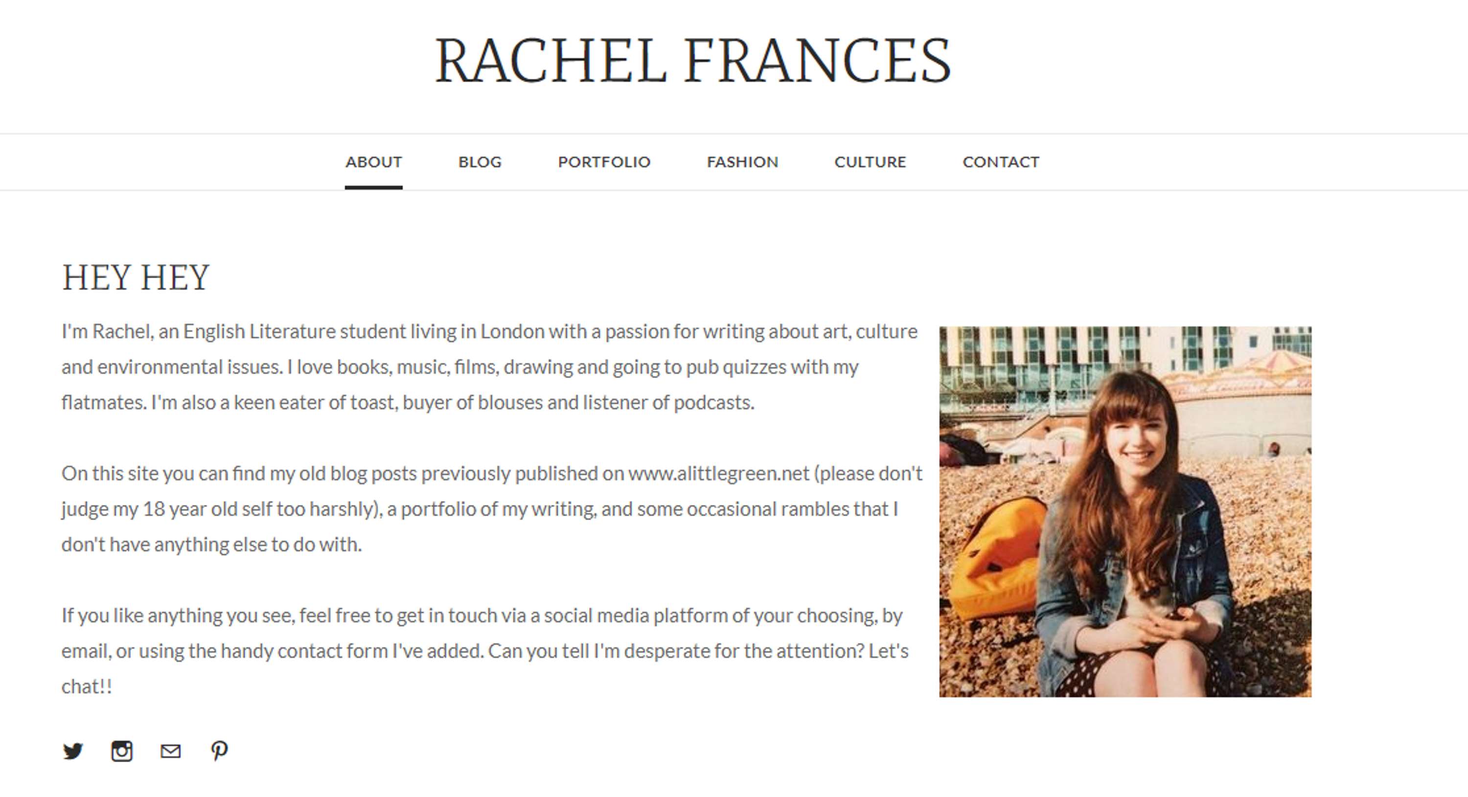 Website by Rachel Parker