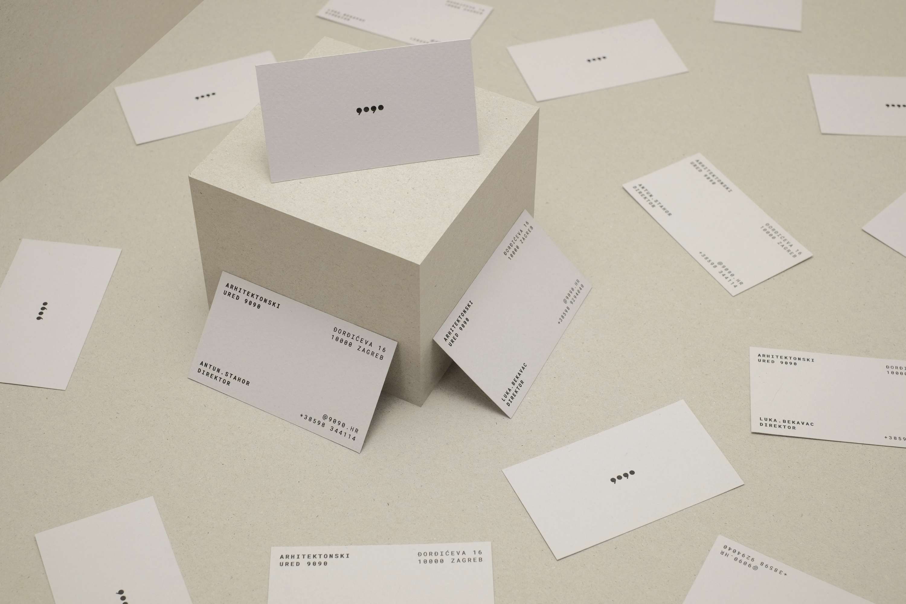 9090 Architecture Office — Visual Identity by Vura Applied Design