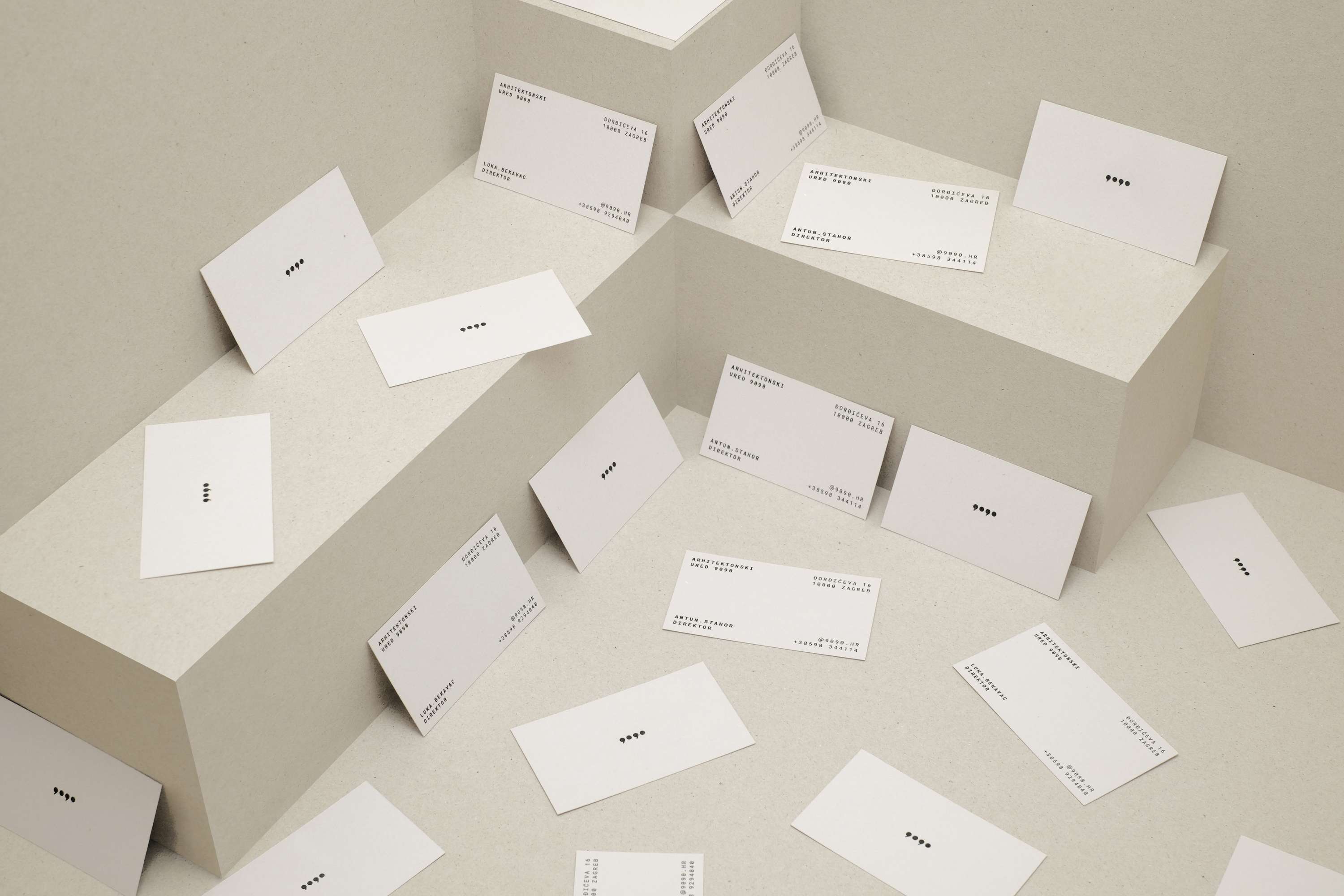 9090 Architecture Office — Visual Identity by Vura Applied Design