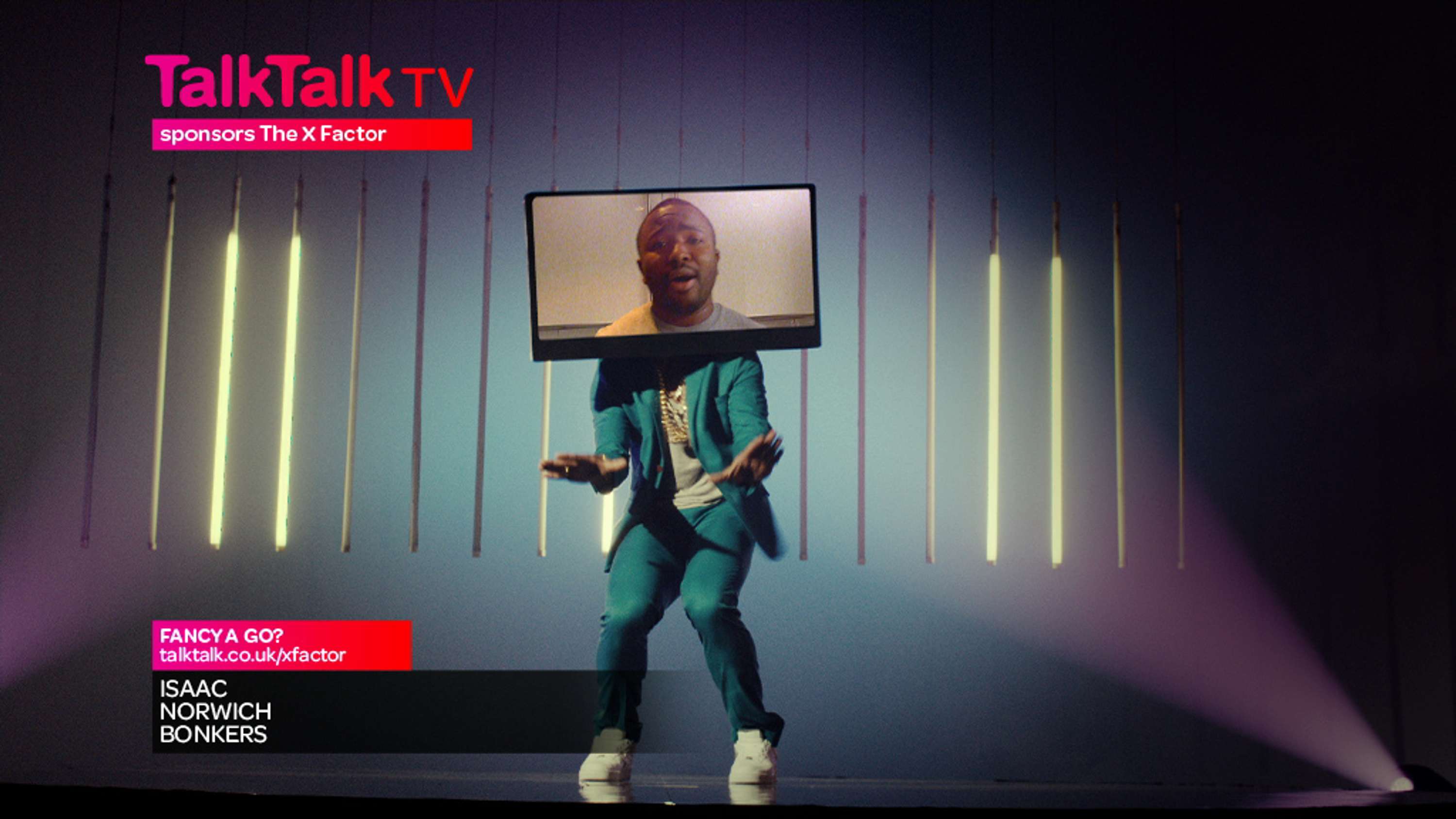 Talk Talk X Factor App by Monty Verdi