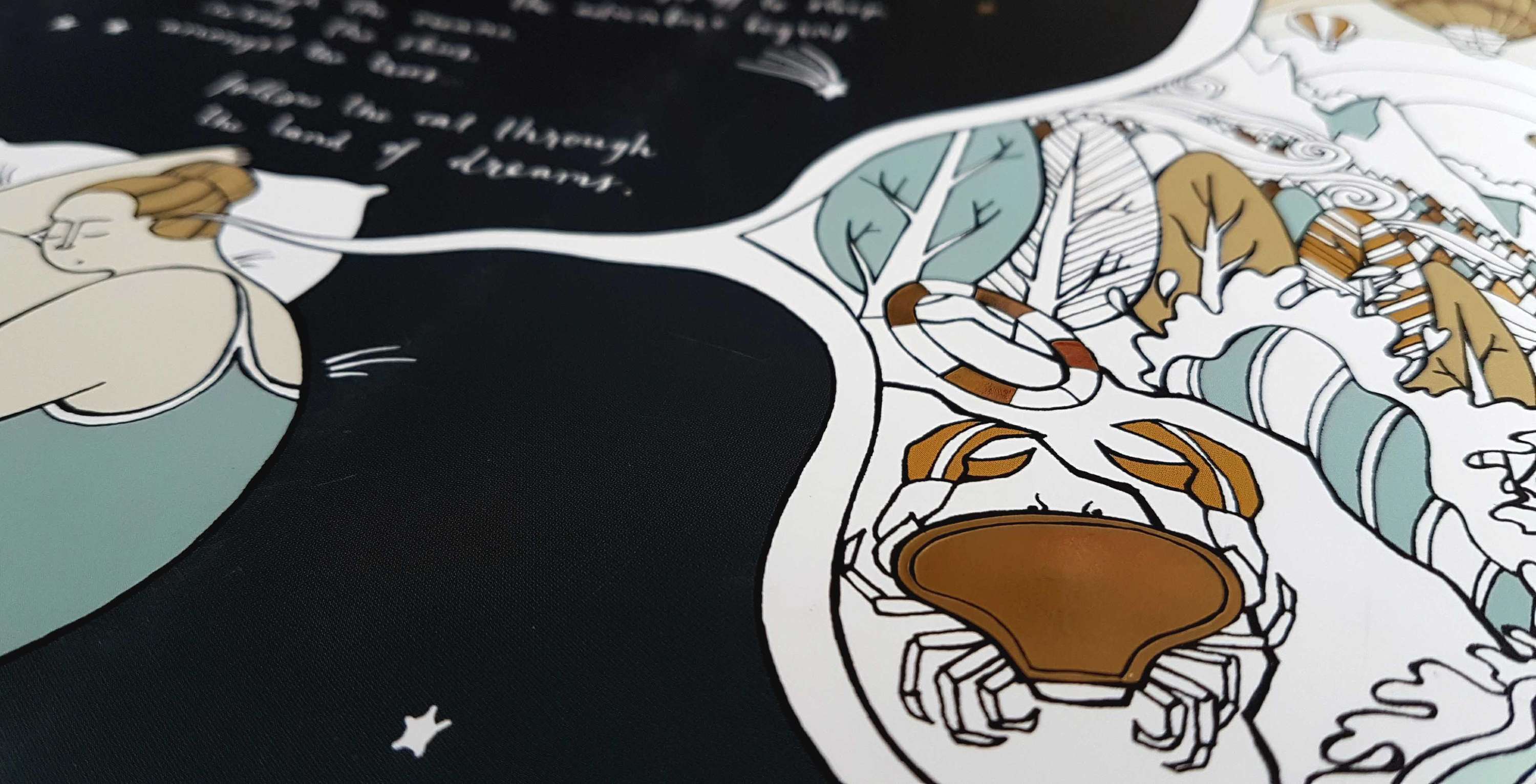 Dreamweaver Colouring Book by Olivia Whitworth