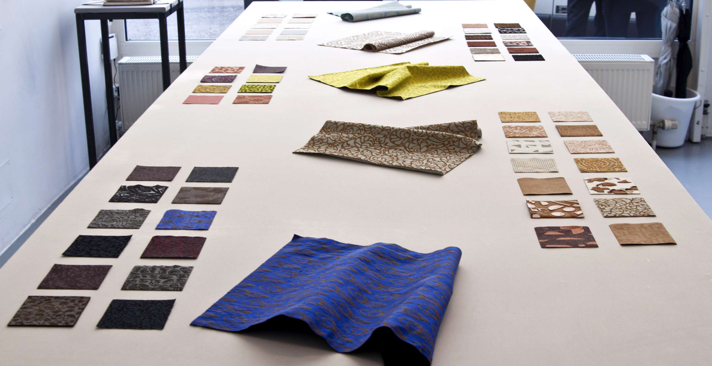 MAZE. POSSIBILITIES IN LASER ENGRAVING OF TEXTILES by Julia Moser