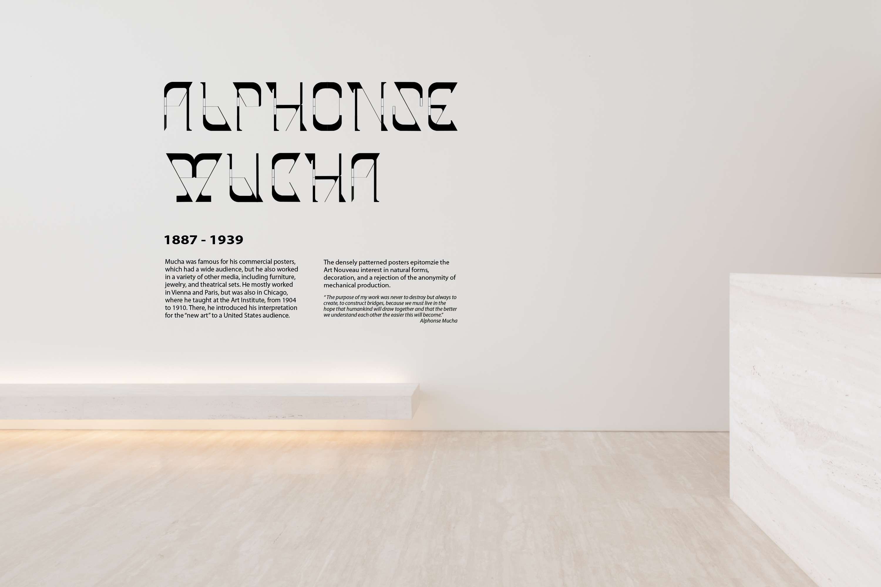 Alphonse Typeface by Sivylla Abati