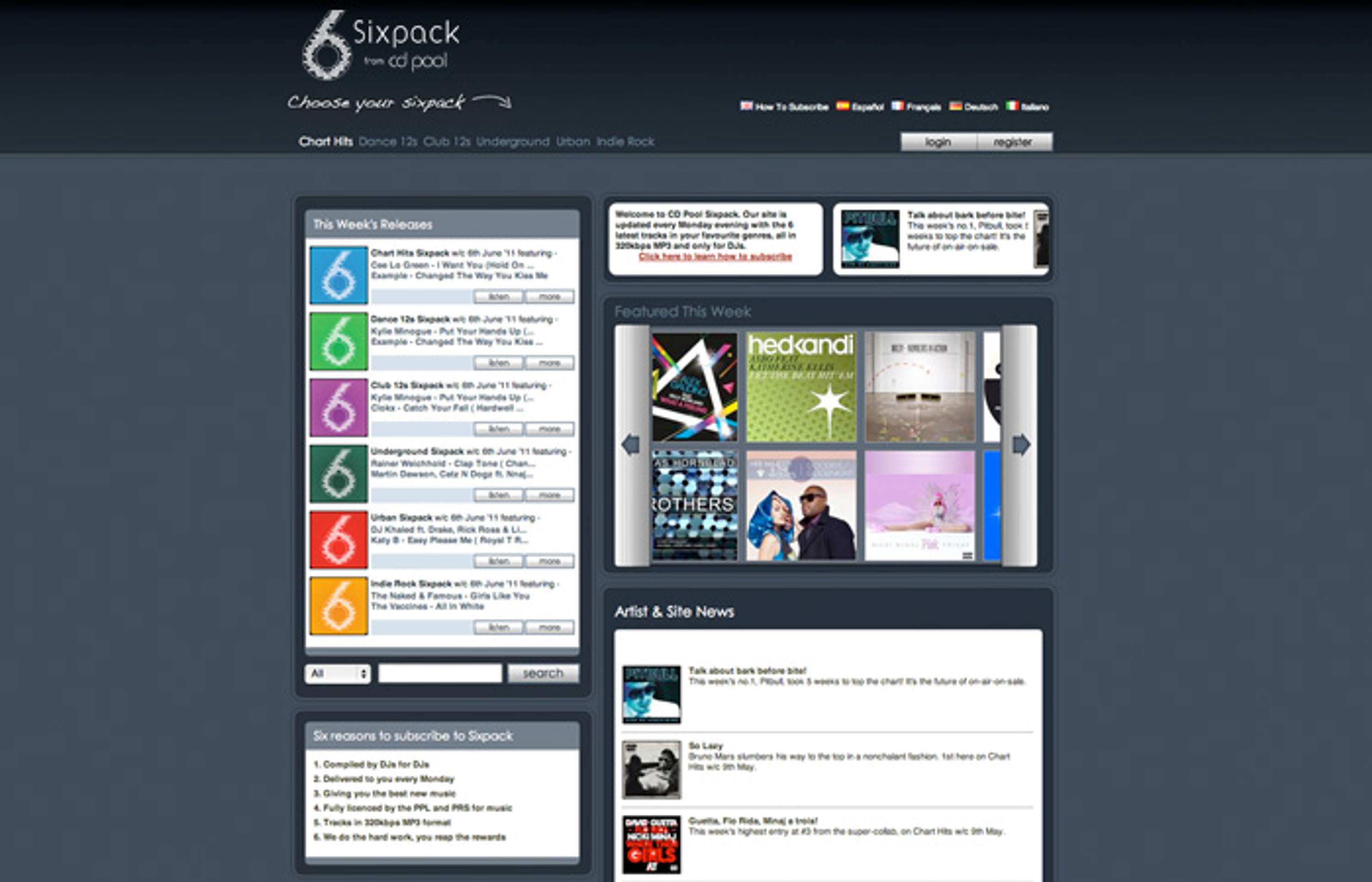 CD Pool Web & Print Design by Steven Roberts