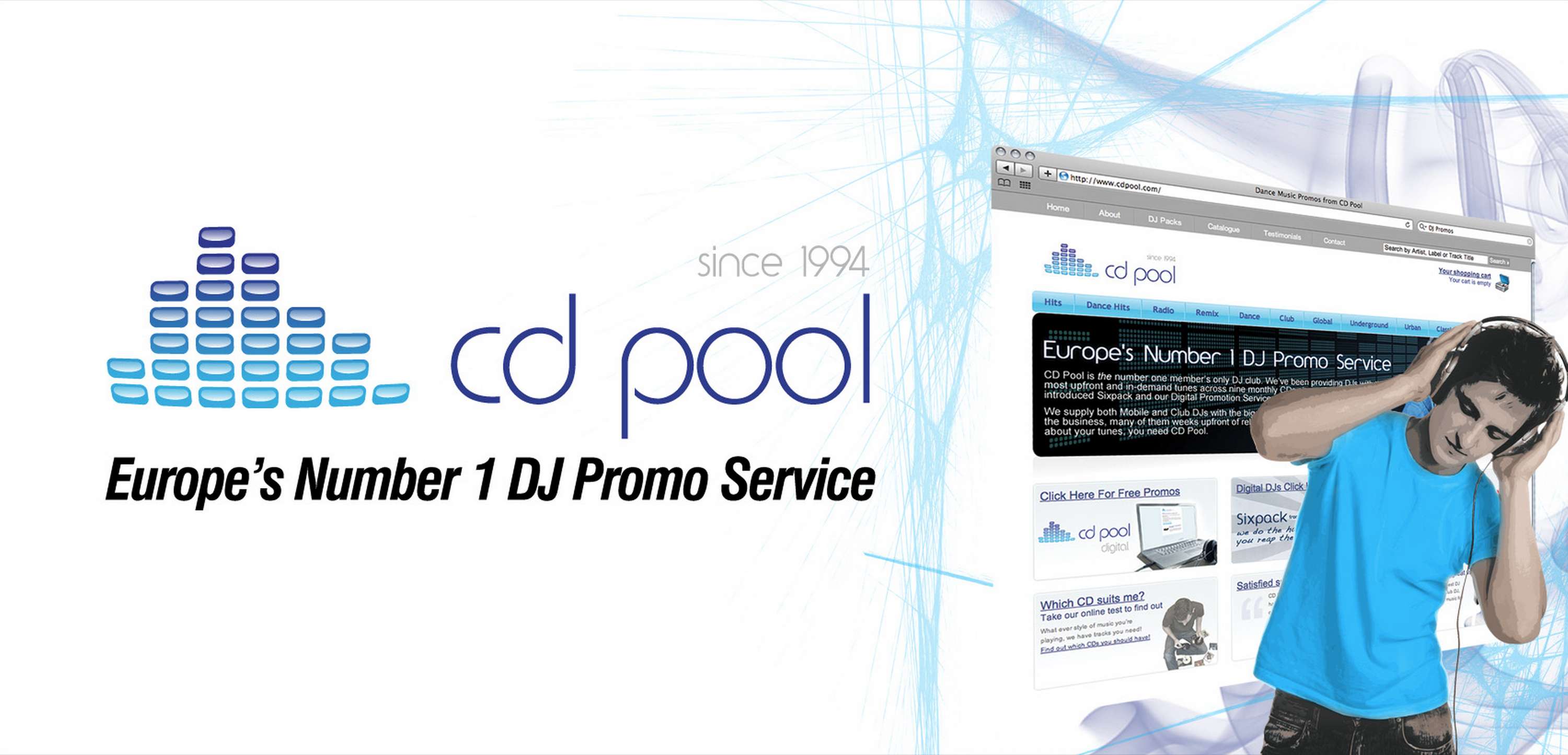 CD Pool Web & Print Design by Steven Roberts