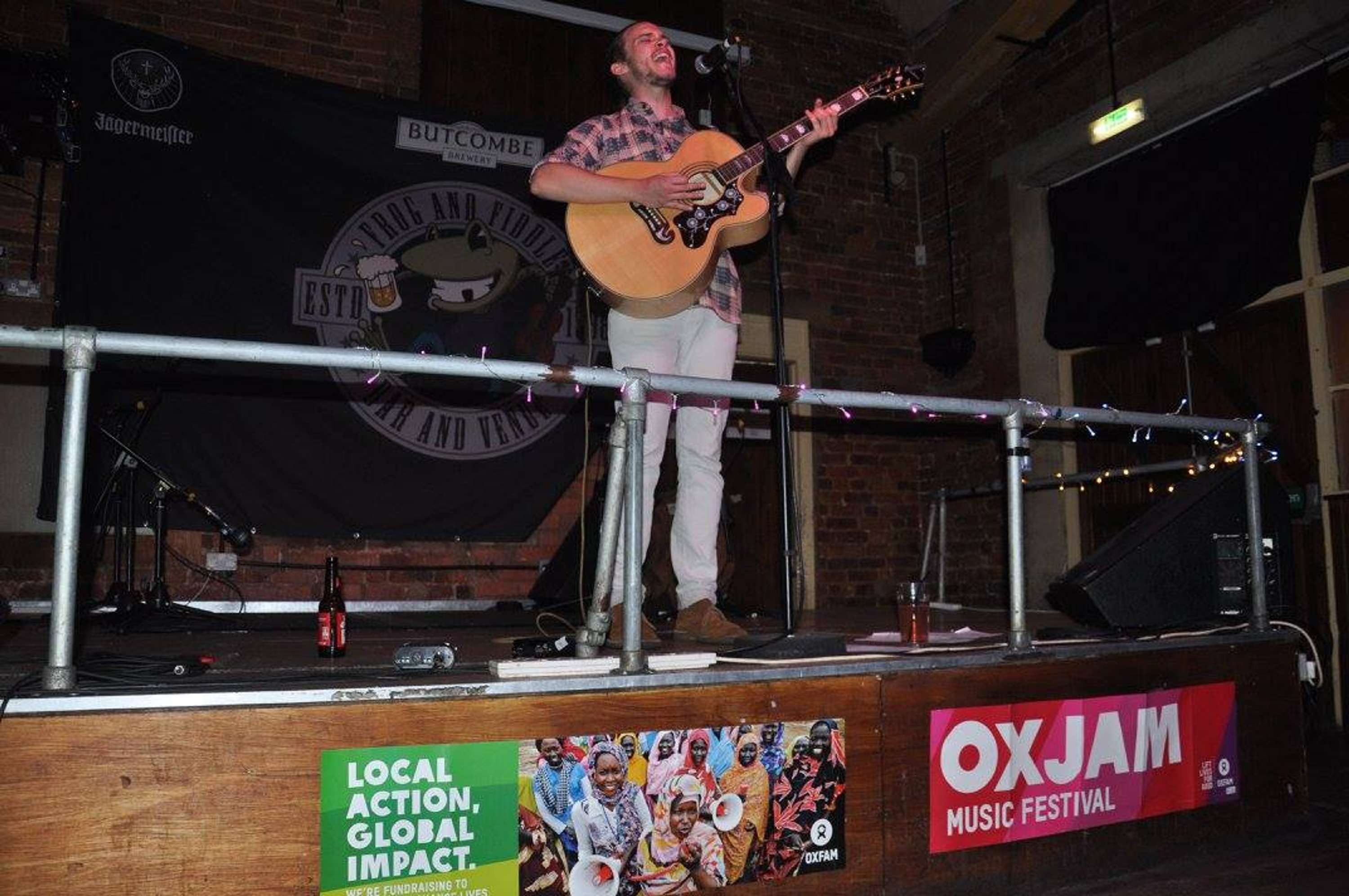 Jam In a Barn: Oxjam by Amelia Orchard-Smith