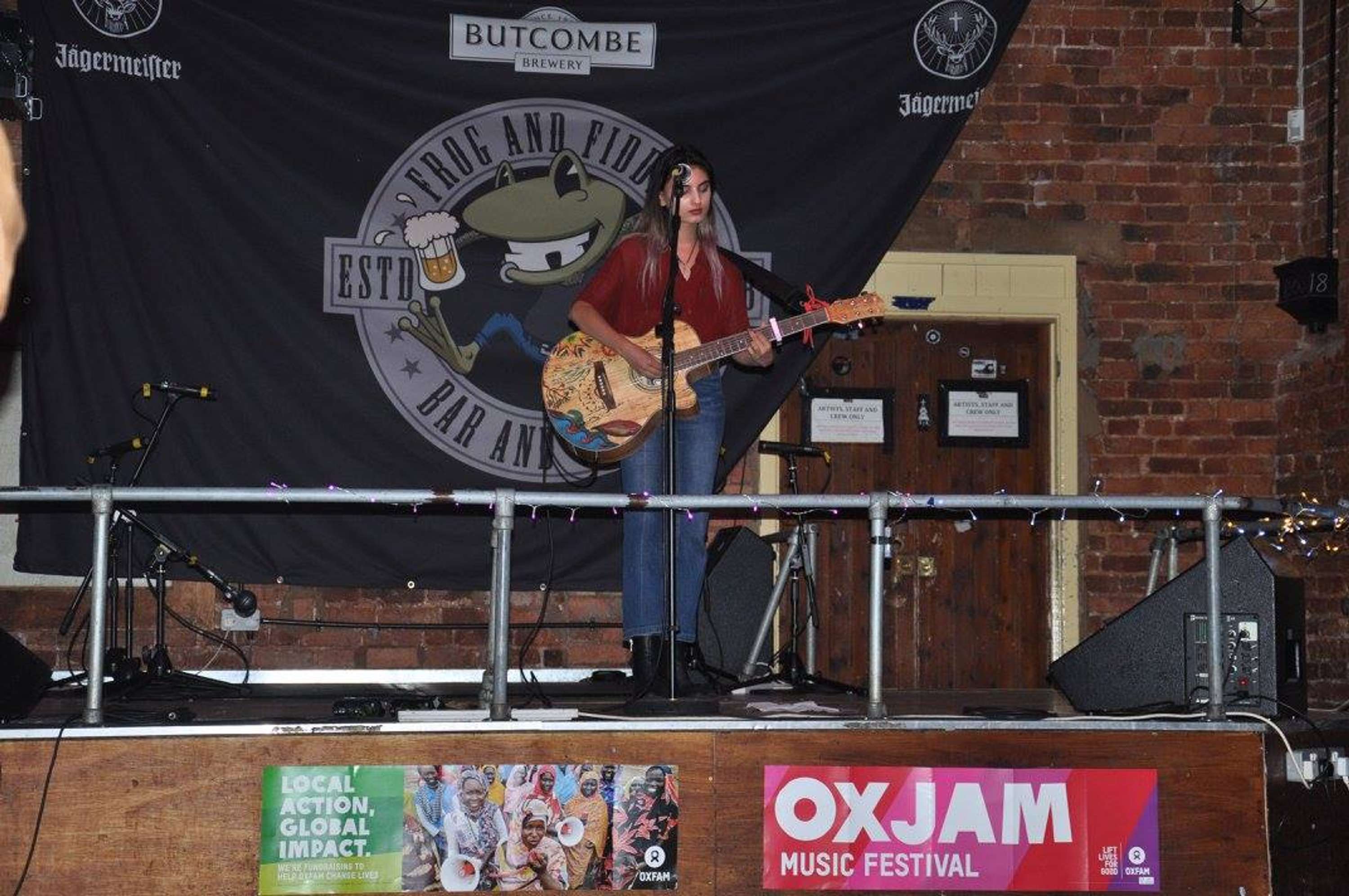 Jam In a Barn: Oxjam by Amelia Orchard-Smith