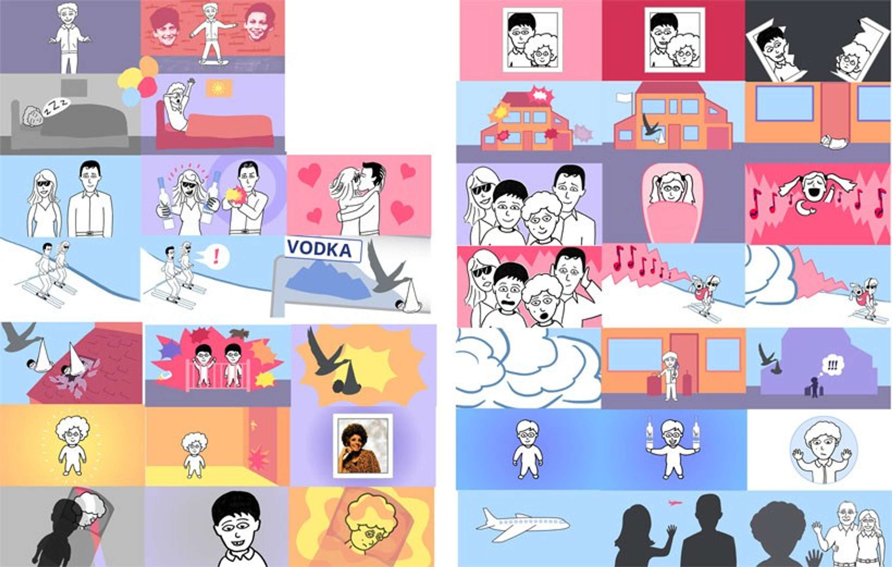 4 Mins Inside Ethan's Head / ChromaPictures.net / Animated Biography by Charlie Minnion