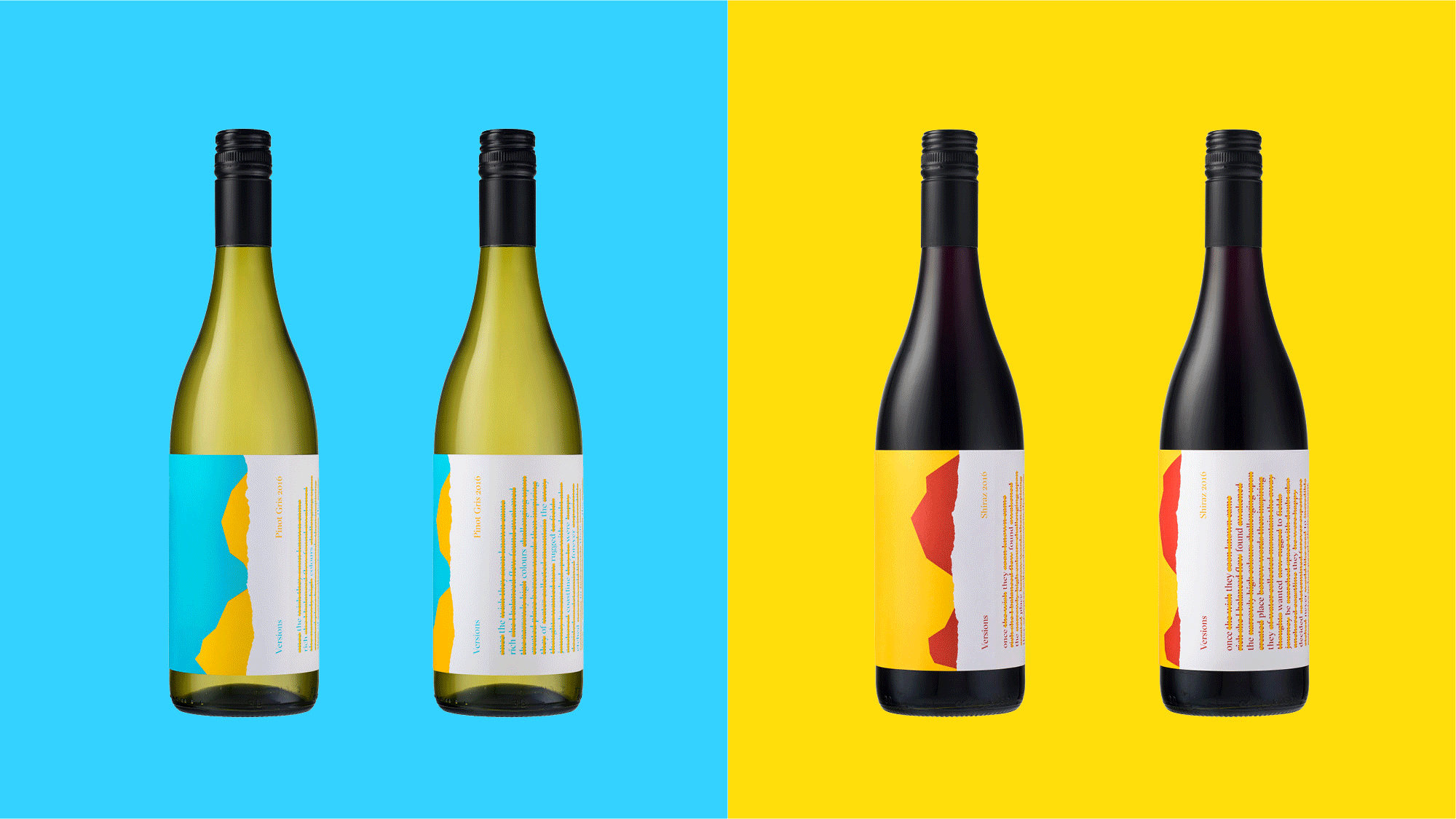 Versions Branding by Motherbird