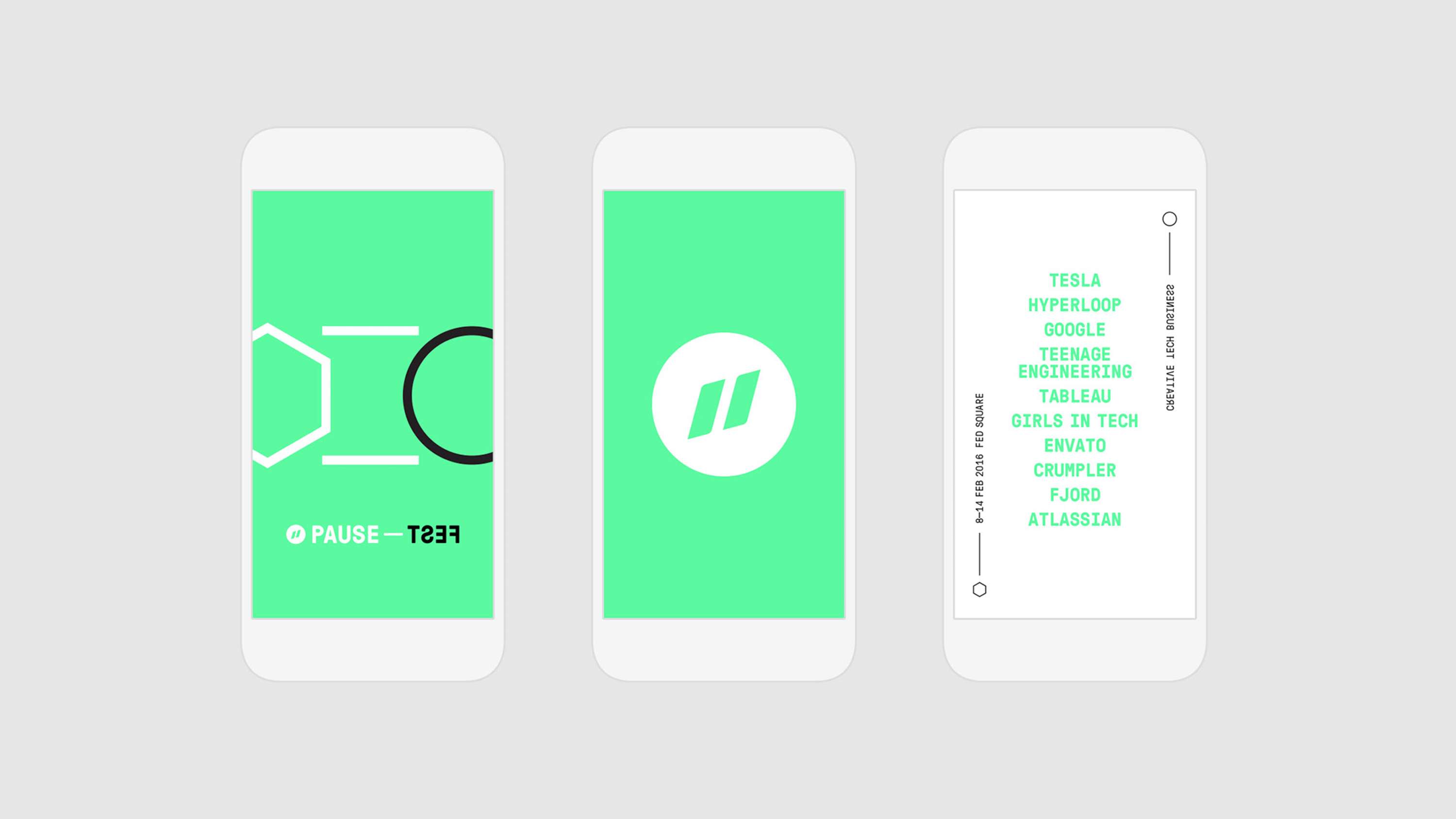 Pause Fest Brand Identity by Motherbird
