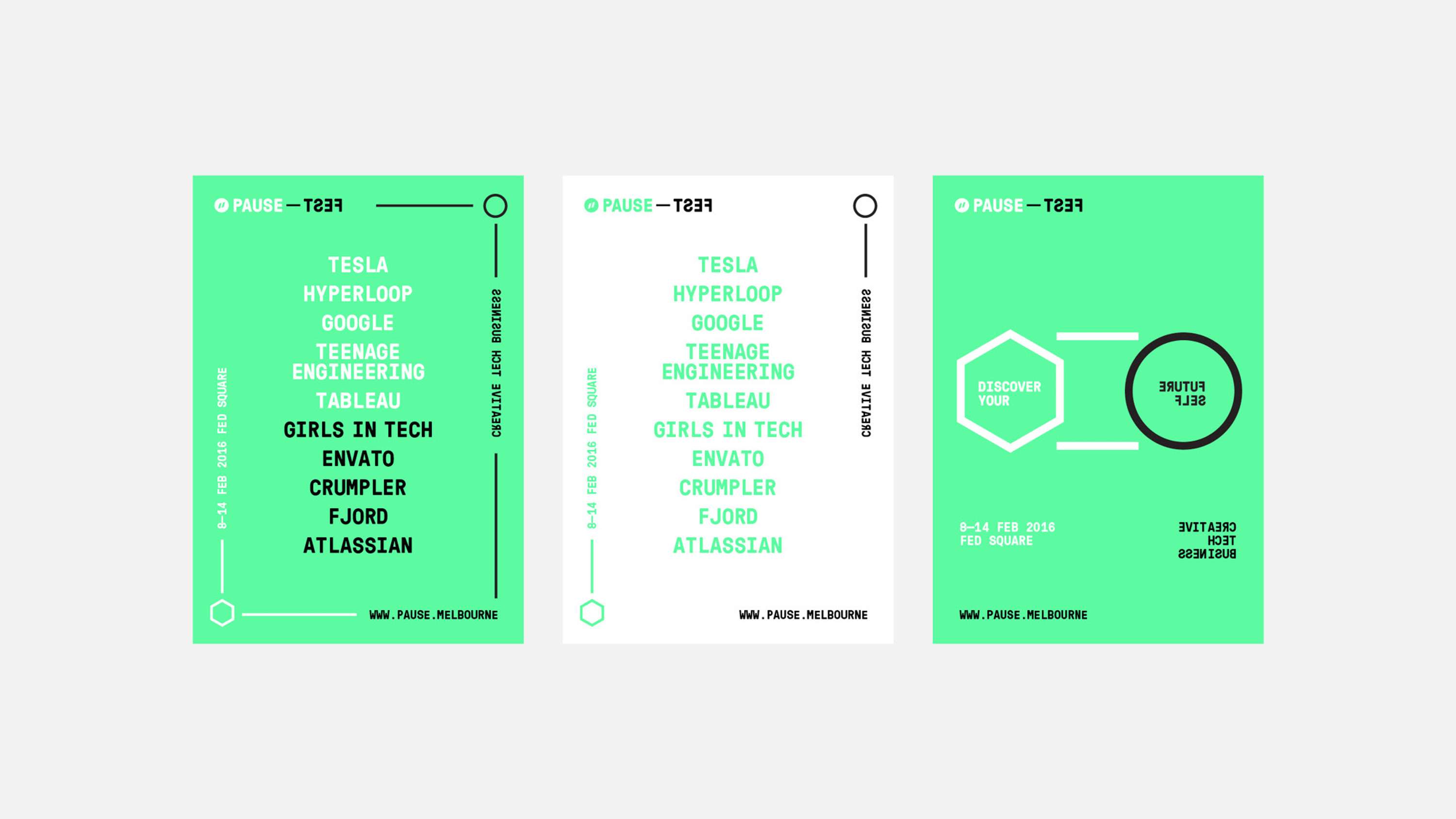 Pause Fest Brand Identity by Motherbird