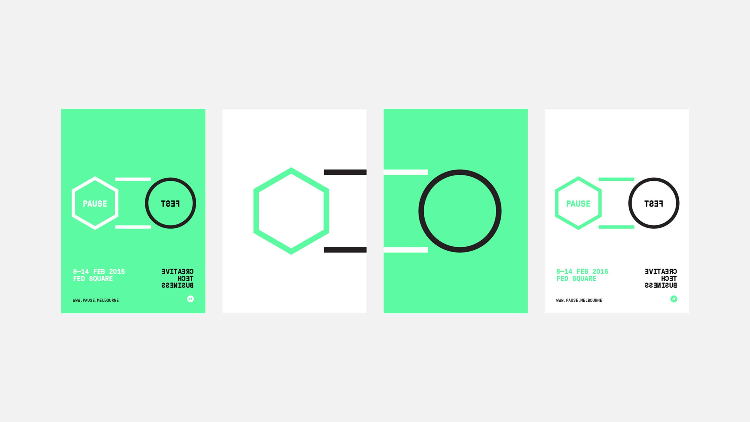 Pause Fest Brand Identity by Motherbird