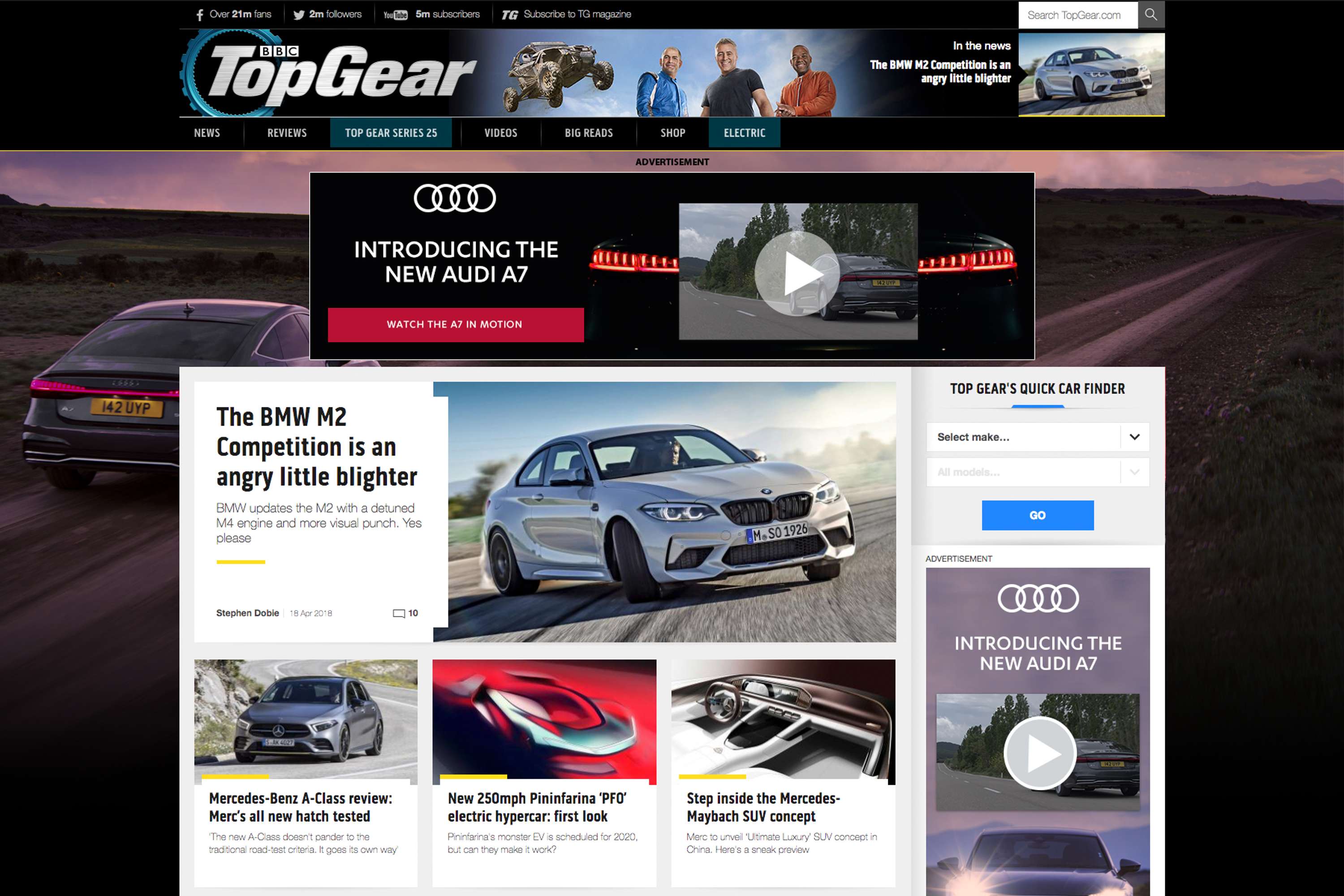 Audi x Top Gear by Elliott Starr (he/ him)